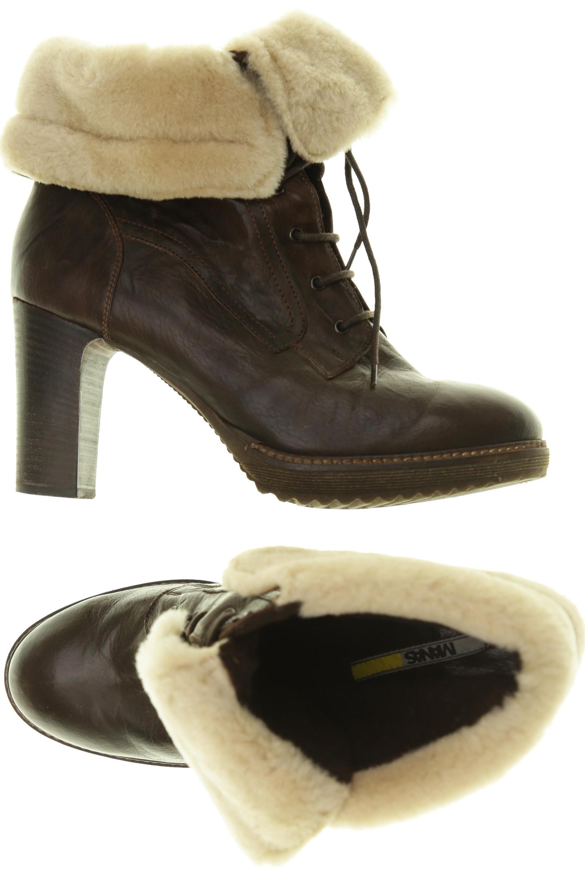 

manas Damen Stiefelette, braun, Gr. 41