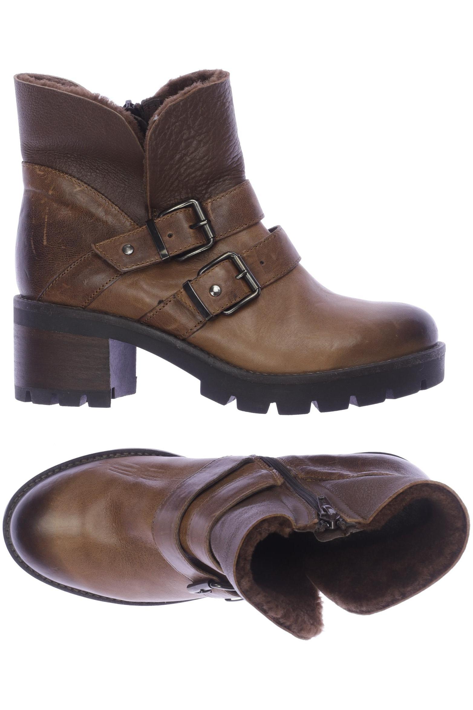 

manas Damen Stiefelette, braun, Gr. 39