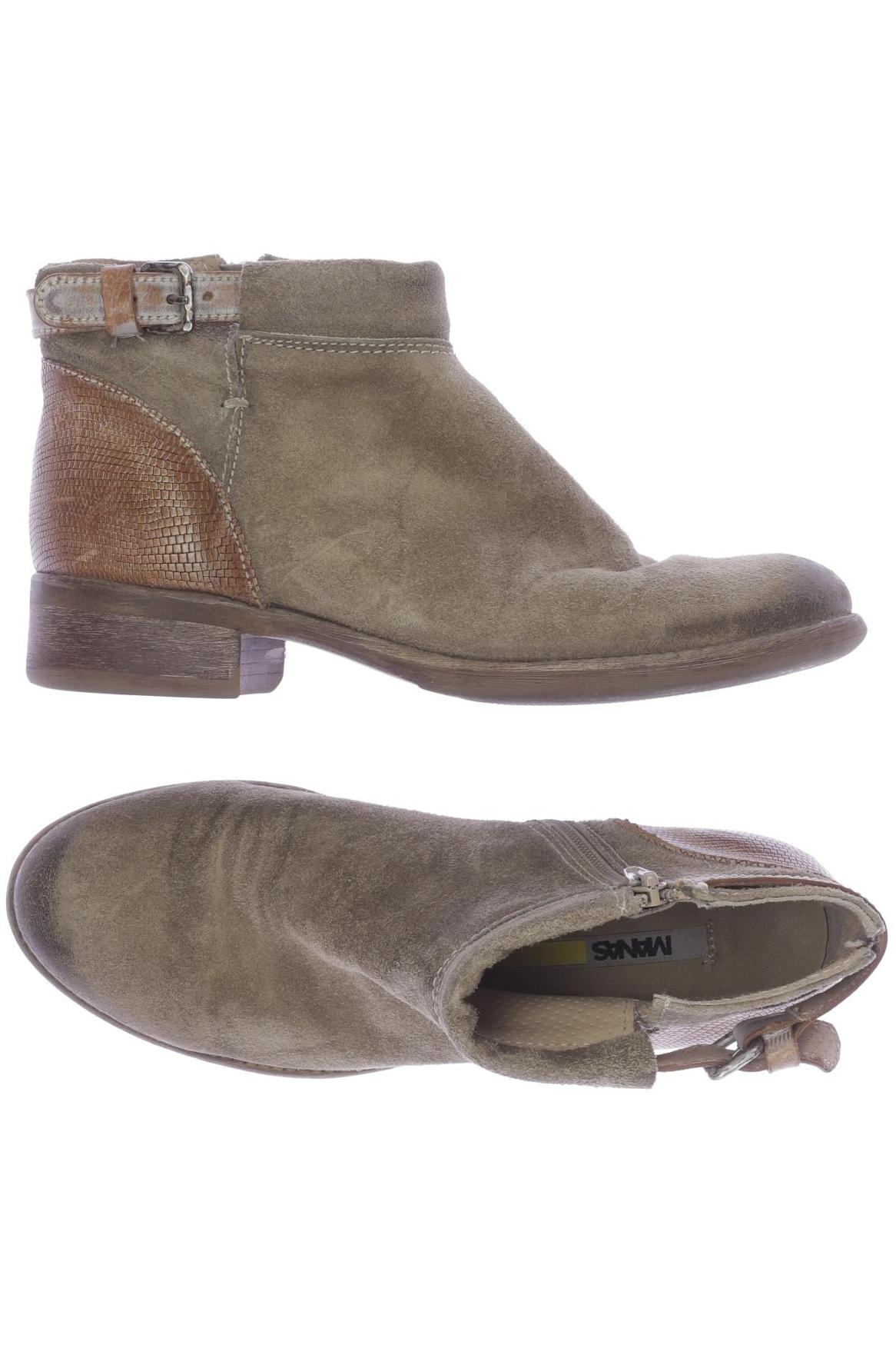 

manas Damen Stiefelette, beige, Gr. 37