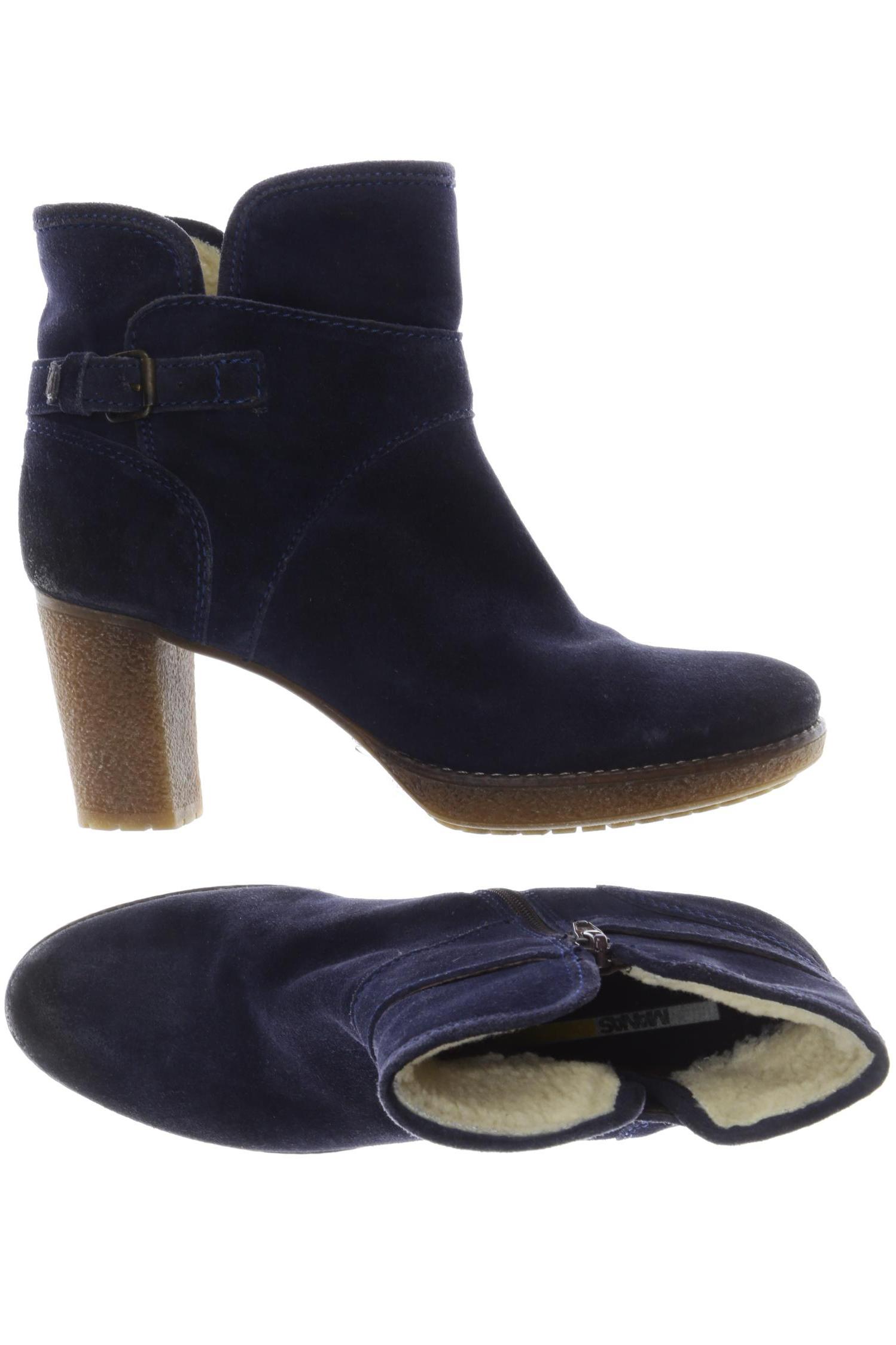 

manas Damen Stiefelette, marineblau, Gr. 39