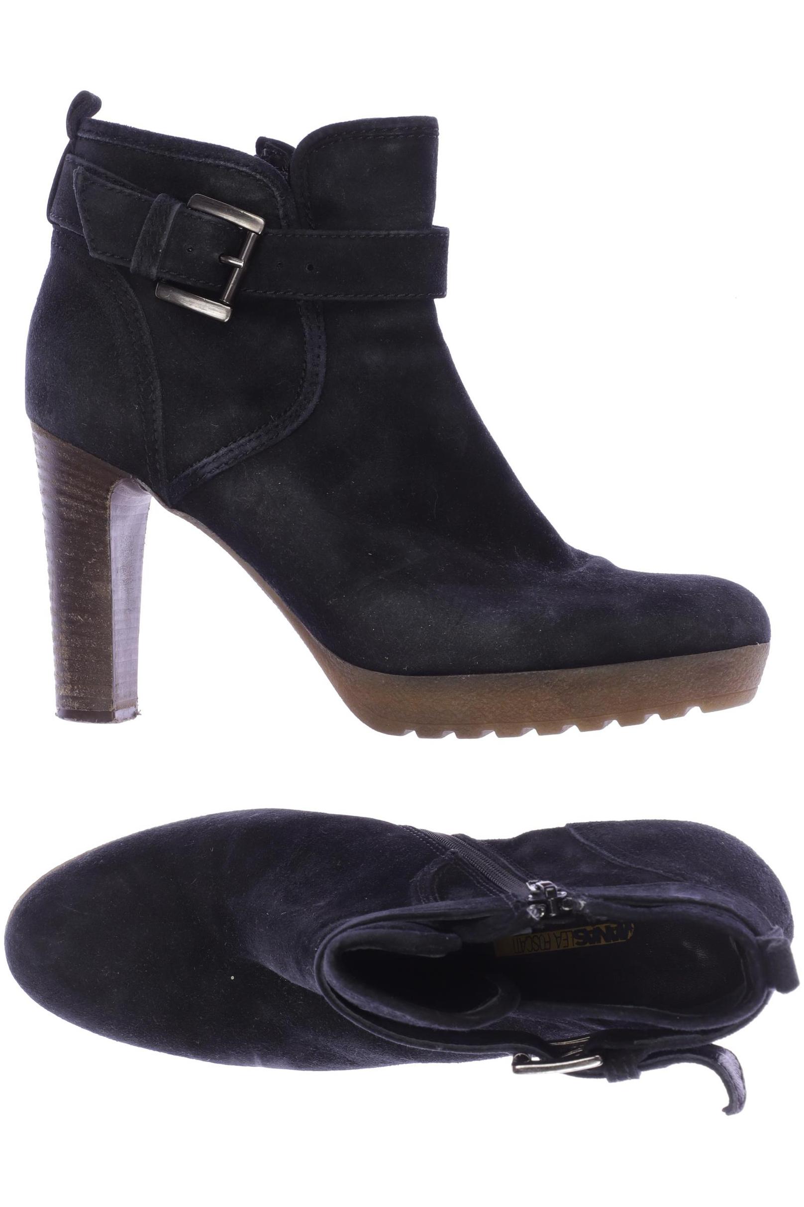 

manas Damen Stiefelette, marineblau, Gr. 40