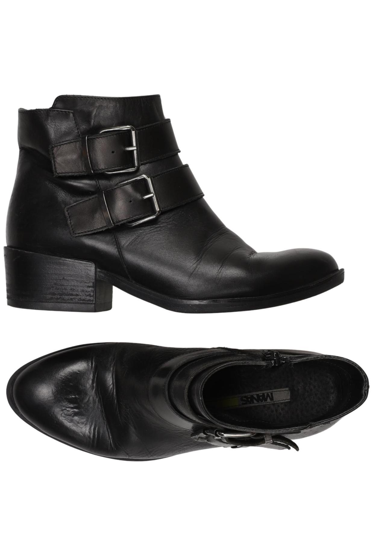 

manas Damen Stiefelette, schwarz, Gr. 36