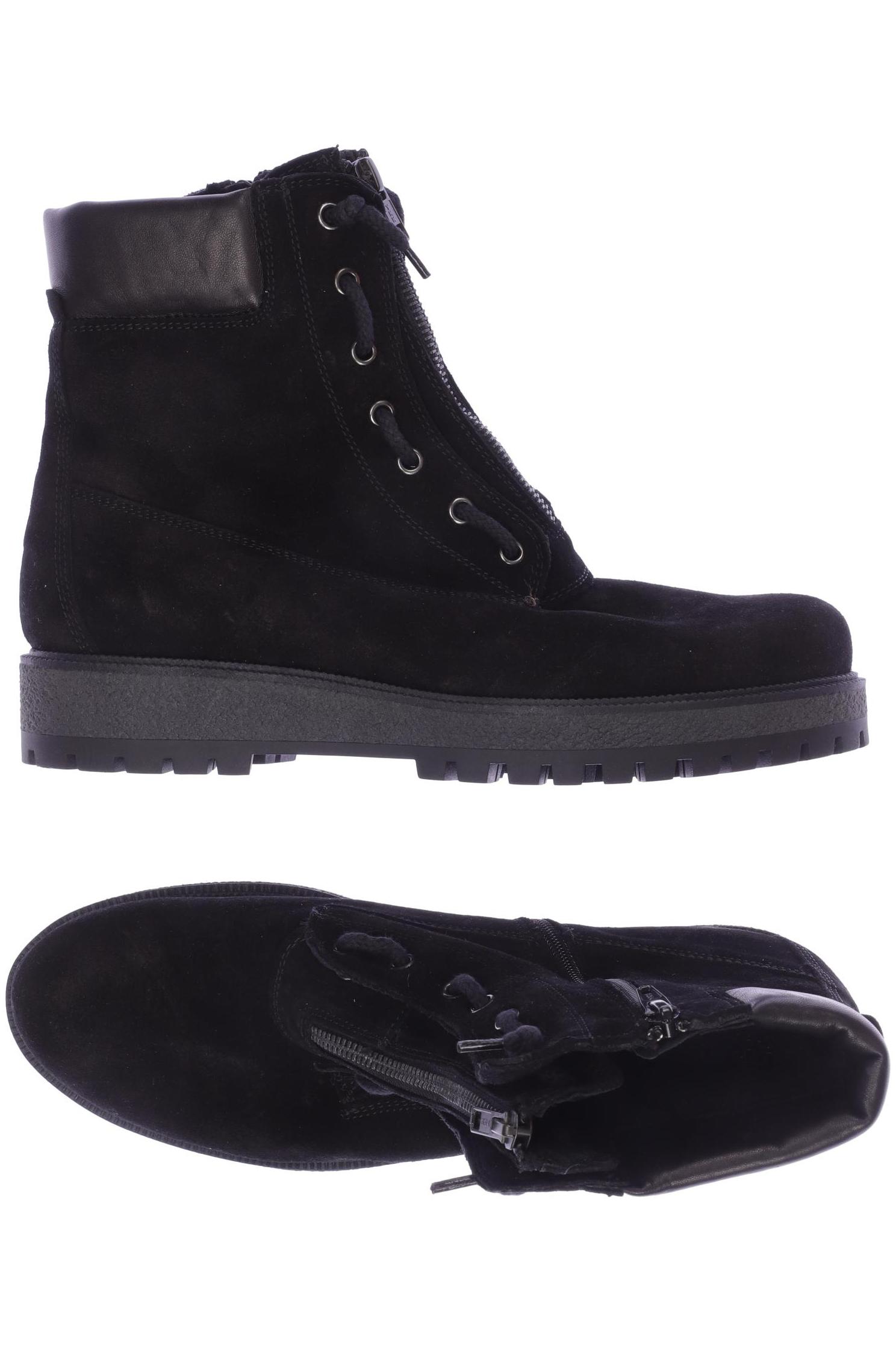 

manas Damen Stiefelette, schwarz, Gr. 41