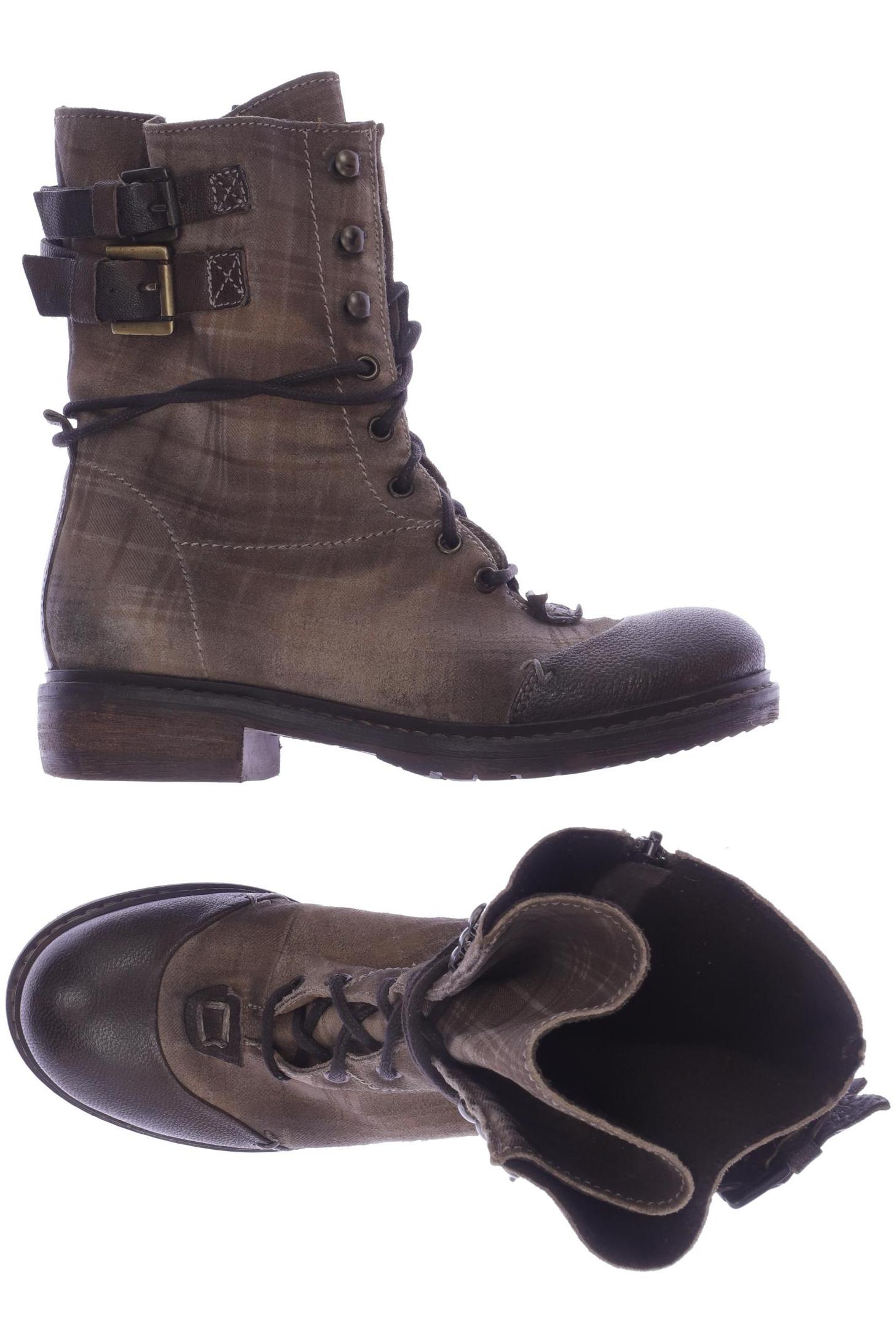 

manas Damen Stiefelette, braun