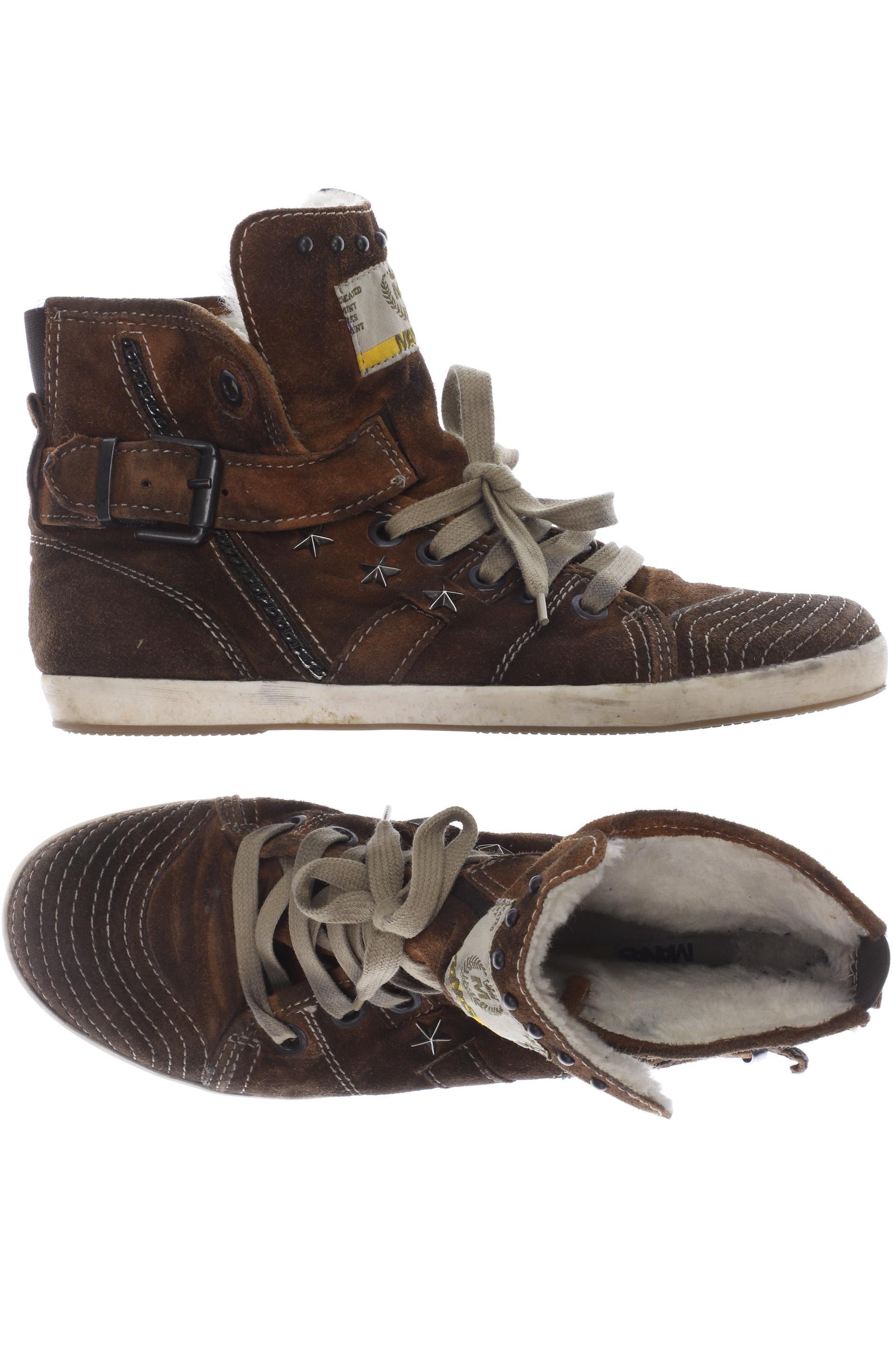 

manas Damen Stiefelette, braun, Gr. 38