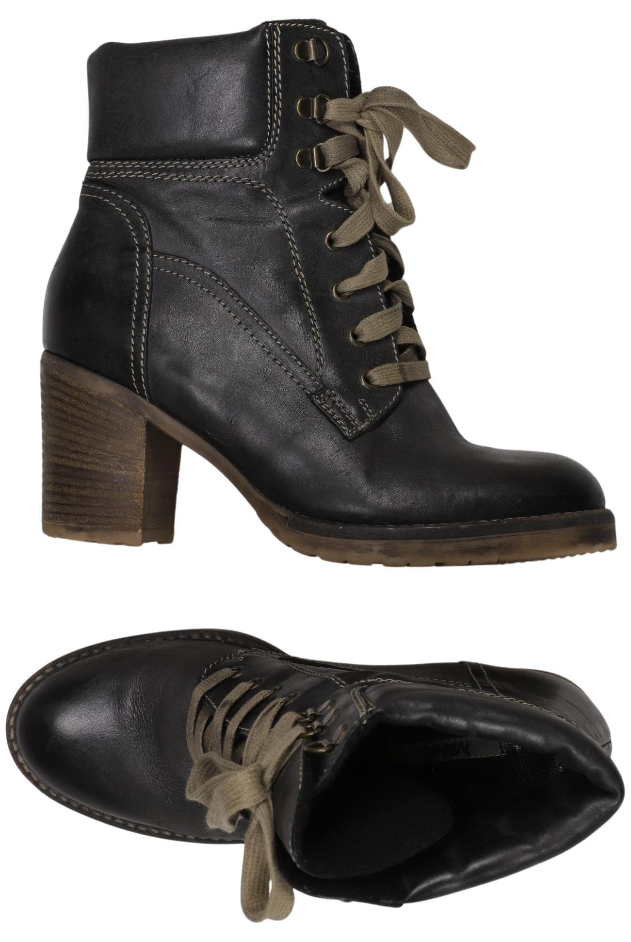 

manas Damen Stiefelette, schwarz, Gr. 39