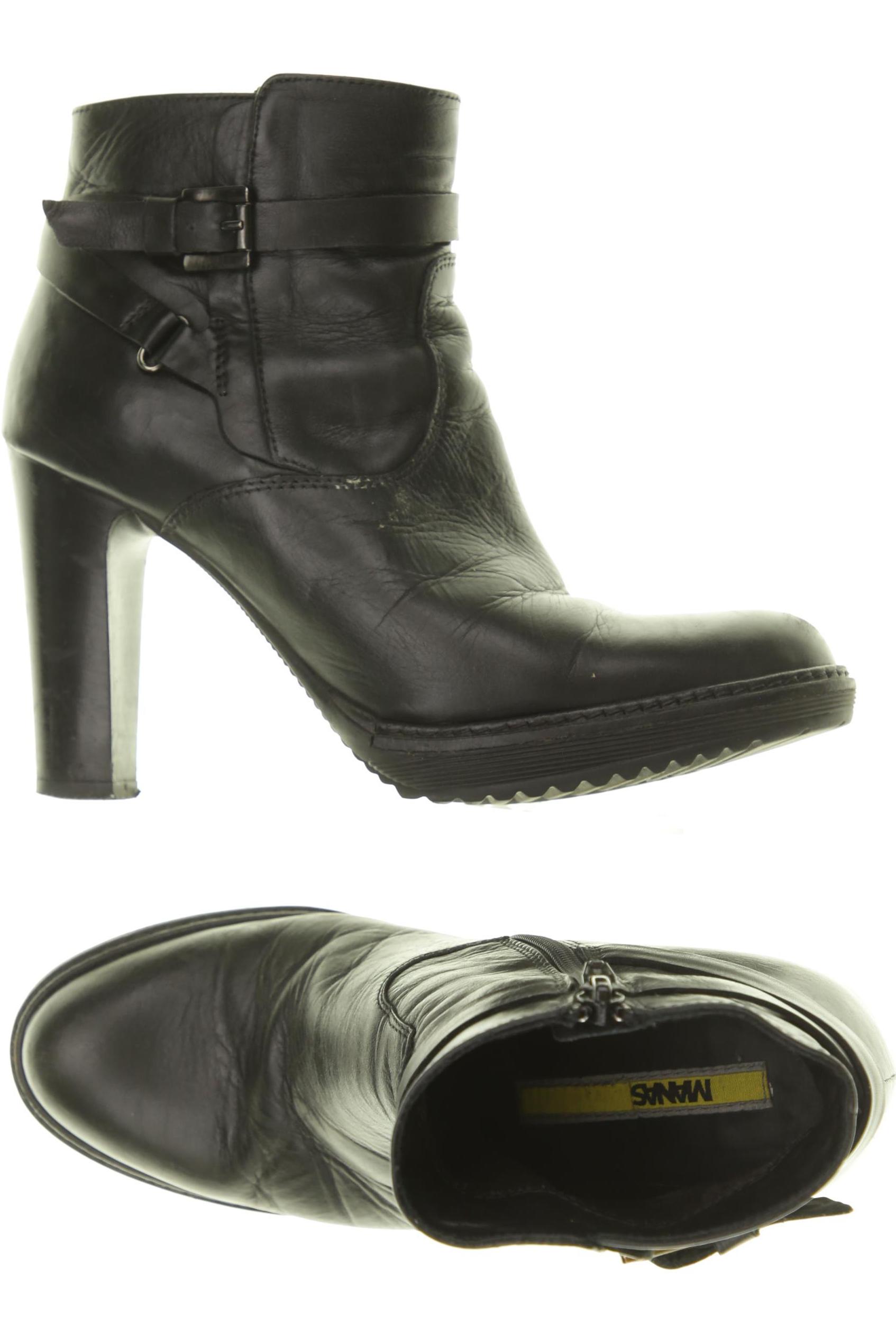 

manas Damen Stiefelette, schwarz, Gr. 36