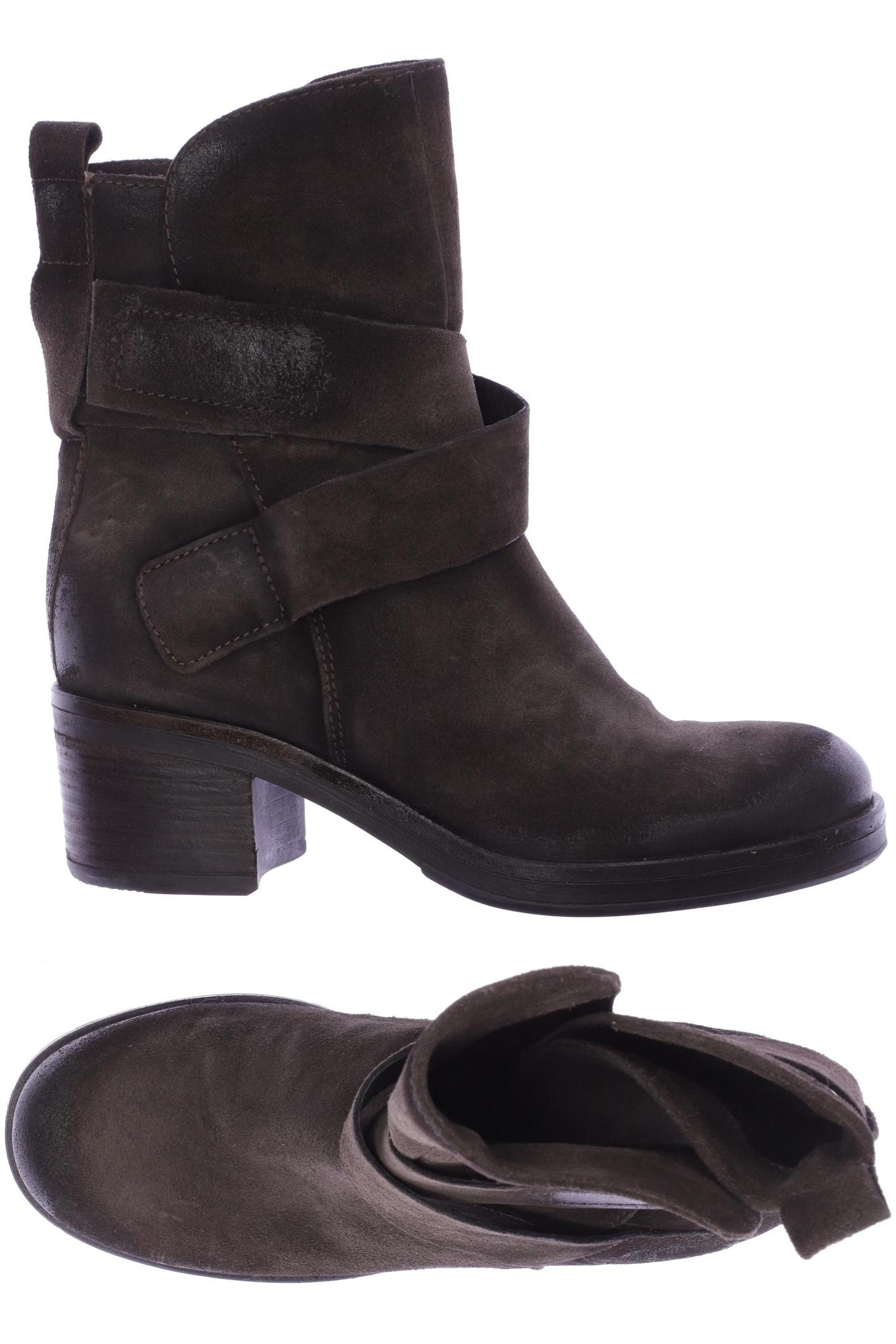 

manas Damen Stiefelette, braun, Gr. 38