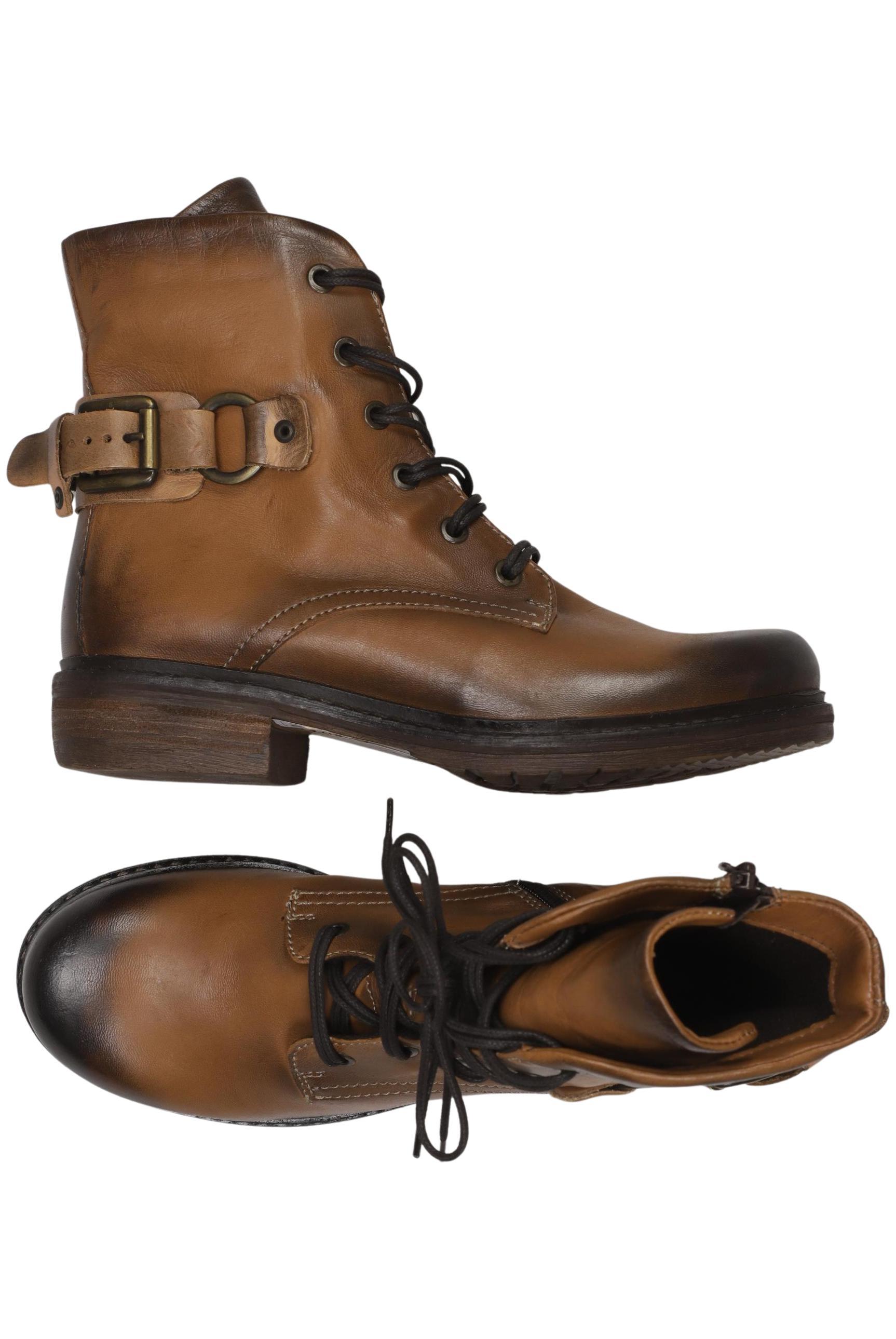 

manas Damen Stiefelette, braun, Gr. 38