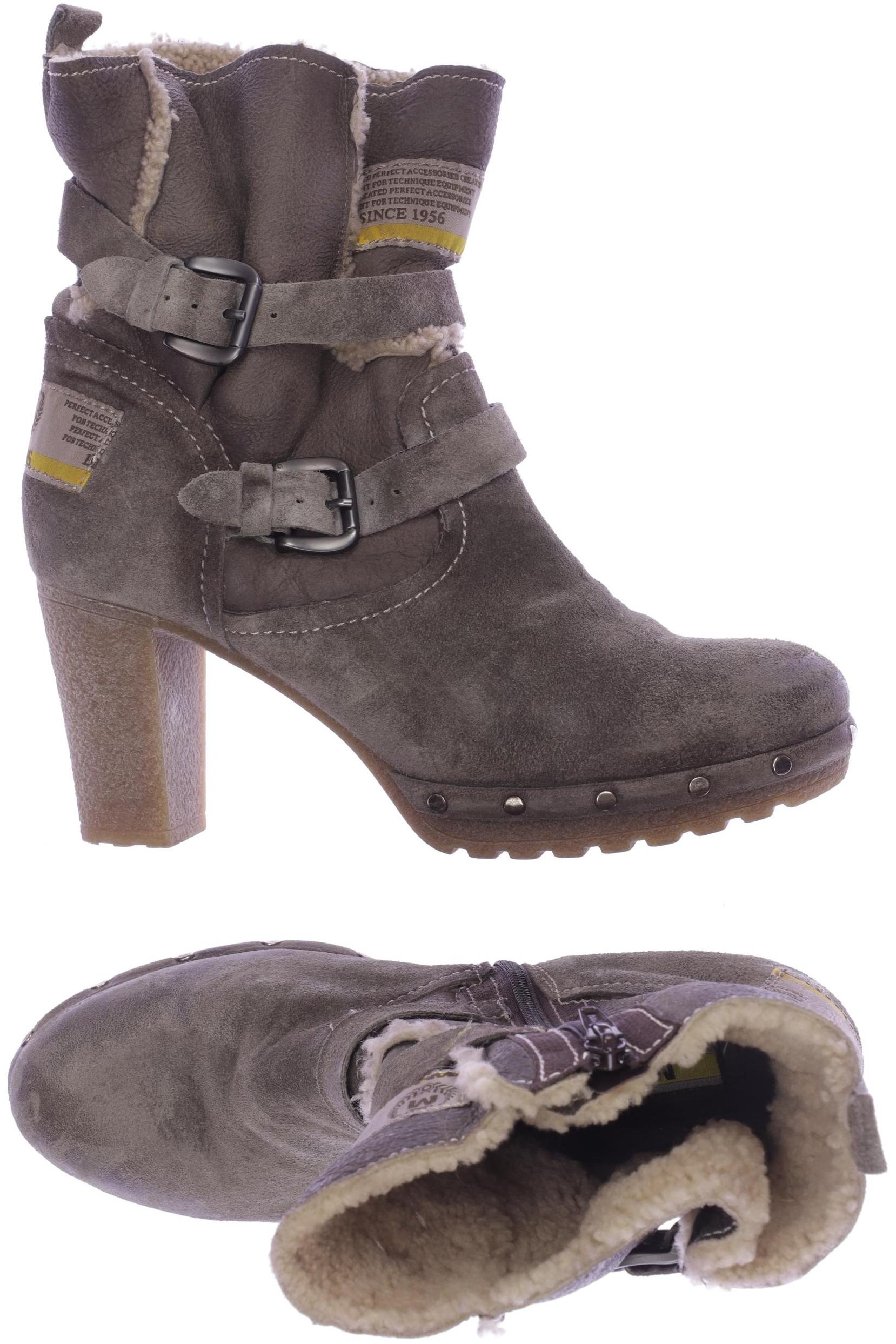 

manas Damen Stiefelette, grün, Gr. 40