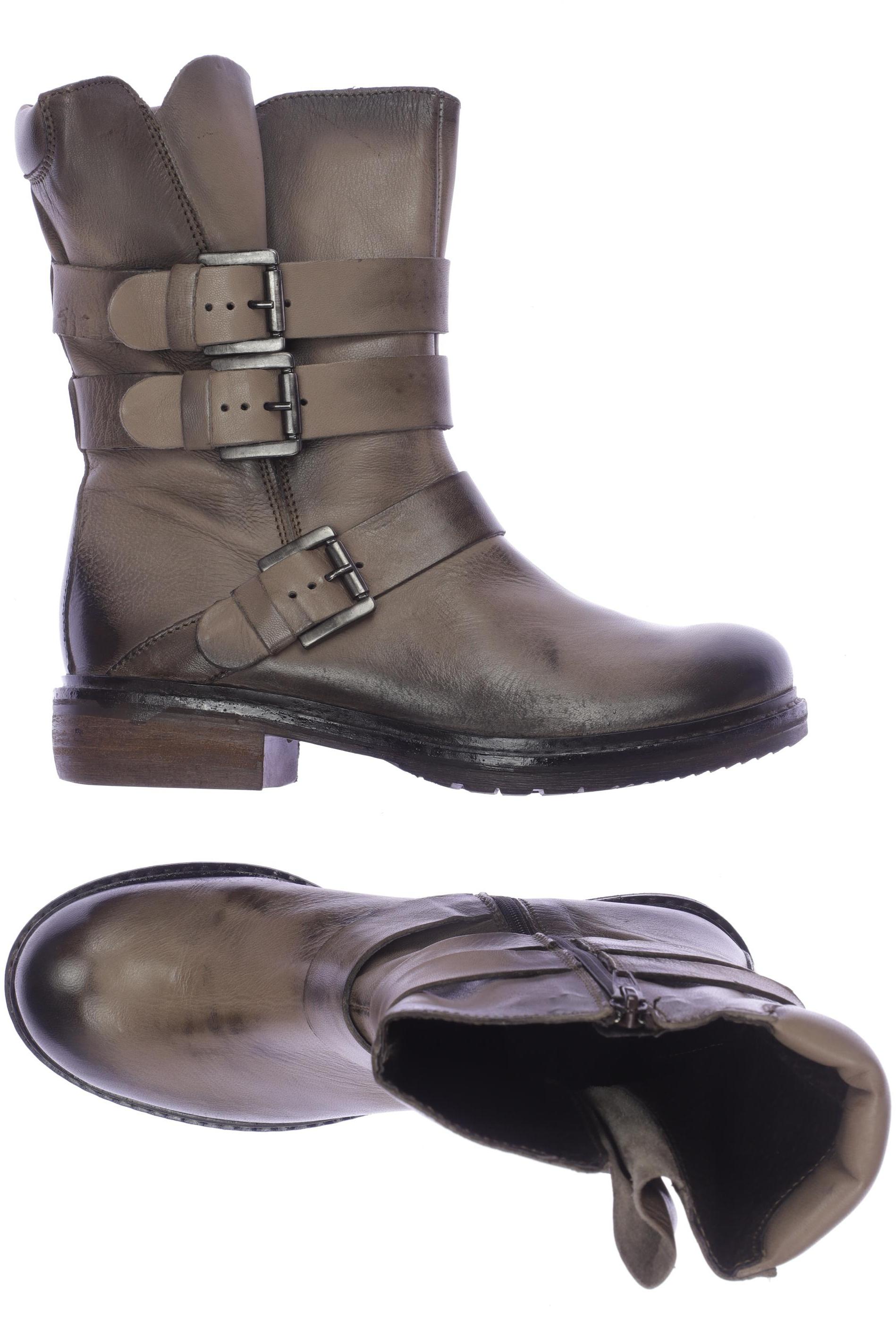 

manas Damen Stiefelette, beige, Gr. 38