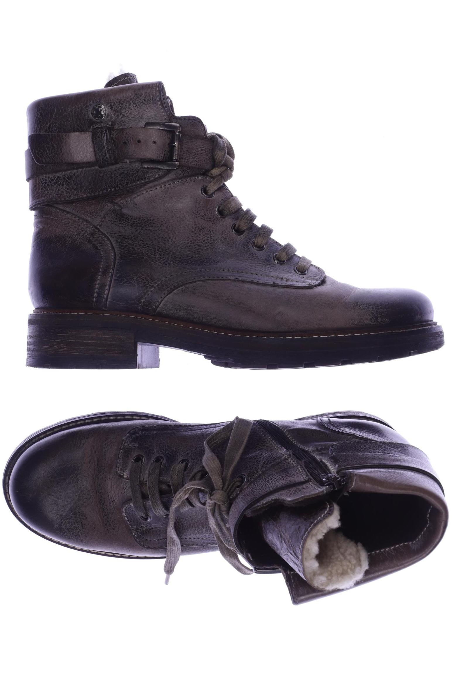 

manas Damen Stiefelette, braun, Gr. 39