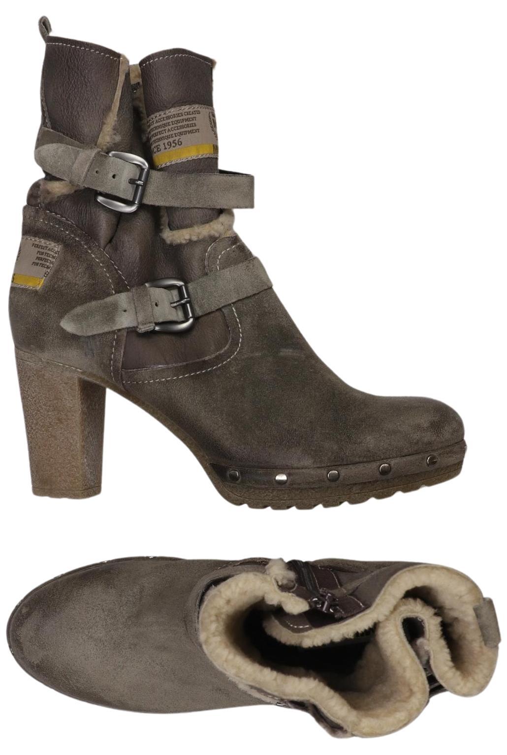 

manas Damen Stiefelette, braun, Gr. 40