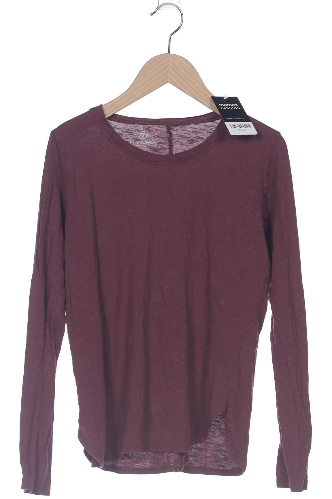 

Mandala Damen Langarmshirt, bordeaux, Gr. 36