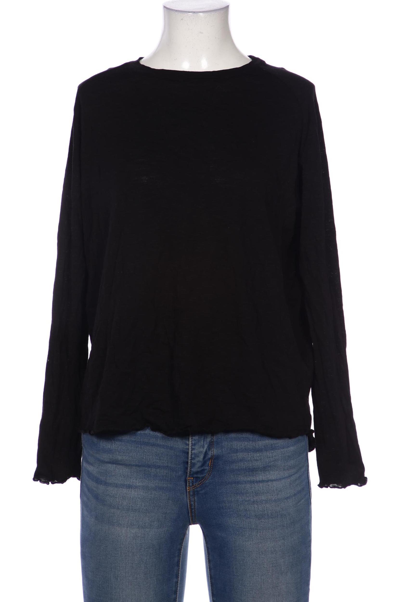 Thumbnail - Mandala Damen Langarmshirt, schwarz, Gr. 36