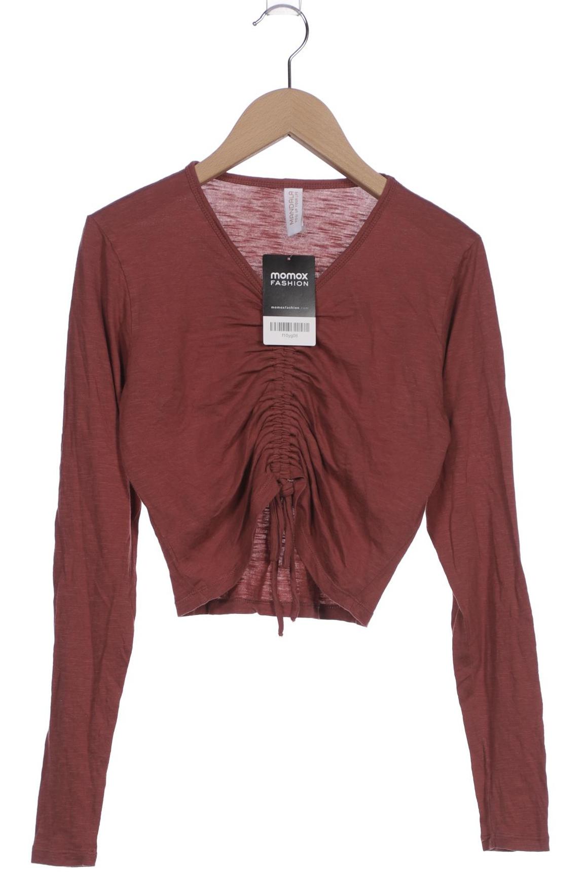 

Mandala Damen Langarmshirt, bordeaux, Gr. 38