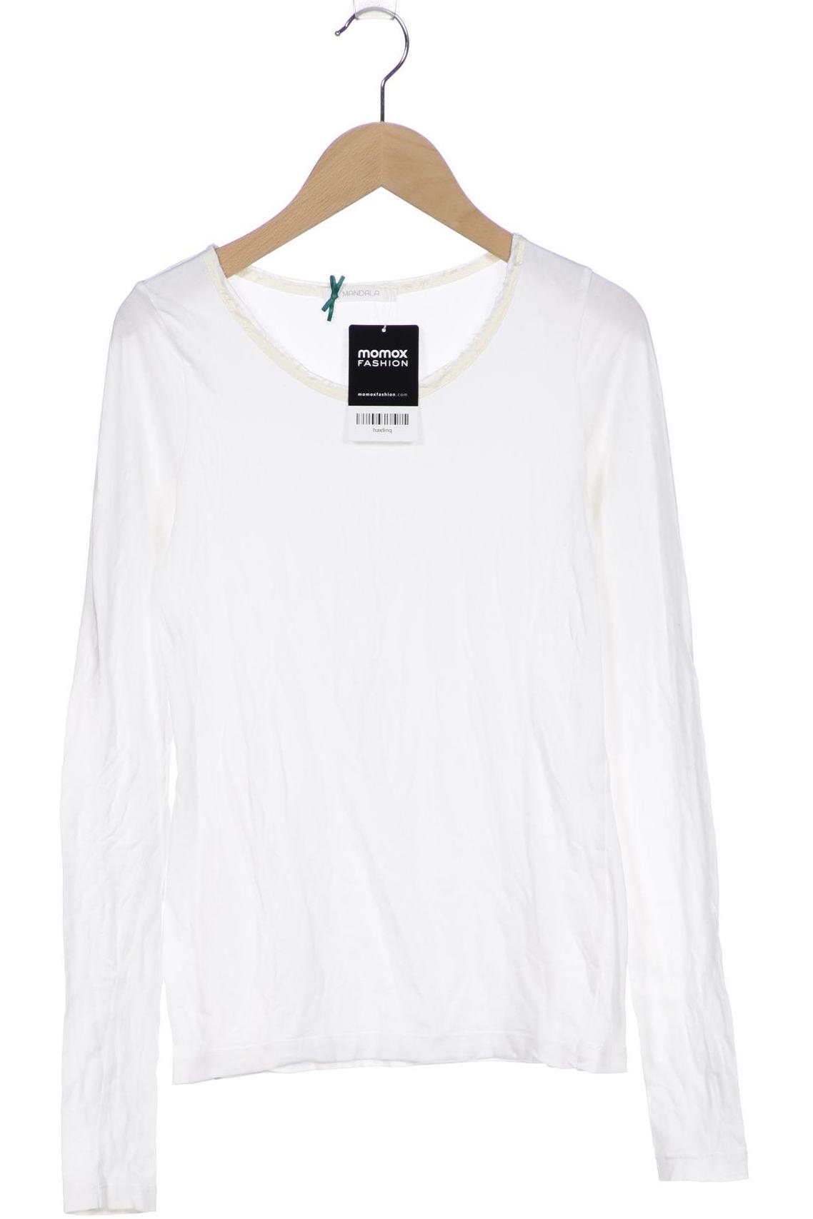 

Mandala Damen Langarmshirt, weiß