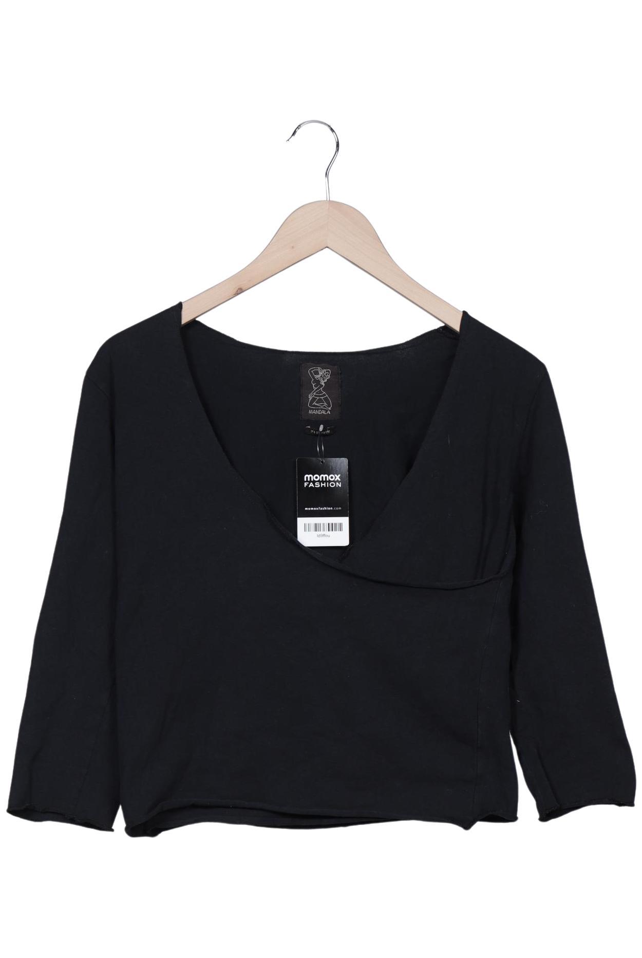 

Mandala Damen Langarmshirt, schwarz, Gr. 36