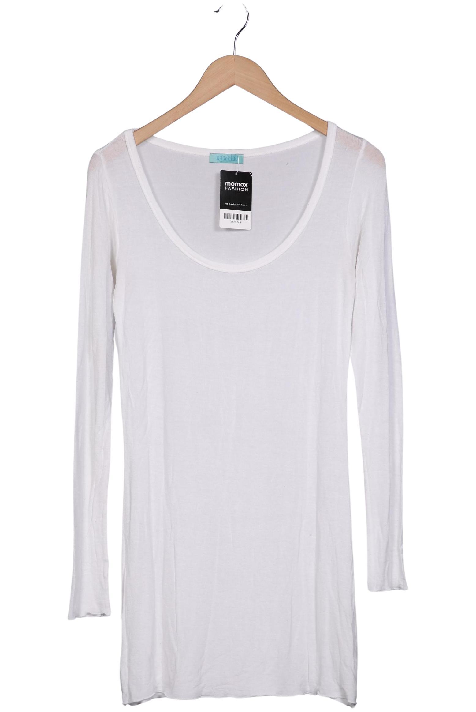 

Mandala Damen Langarmshirt, weiß, Gr. 30