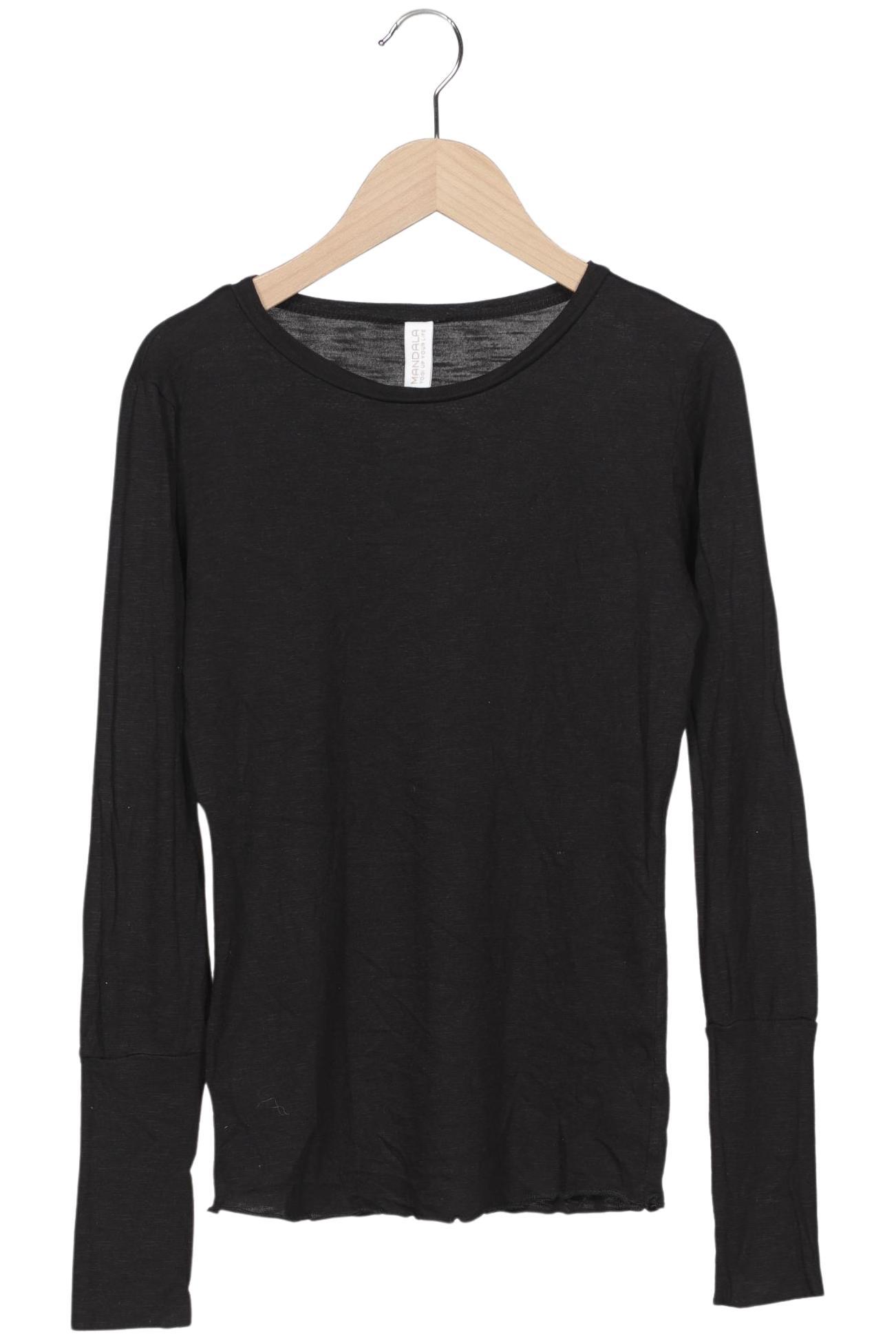 

Mandala Damen Langarmshirt, schwarz, Gr. 34