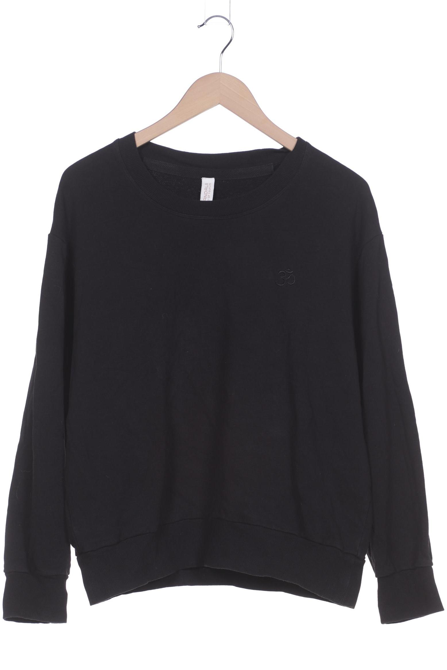 

Mandala Damen Sweatshirt, schwarz, Gr. 42