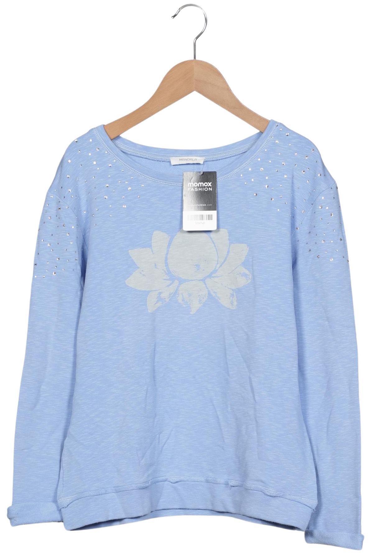 

Mandala Damen Sweatshirt, hellblau, Gr. 38
