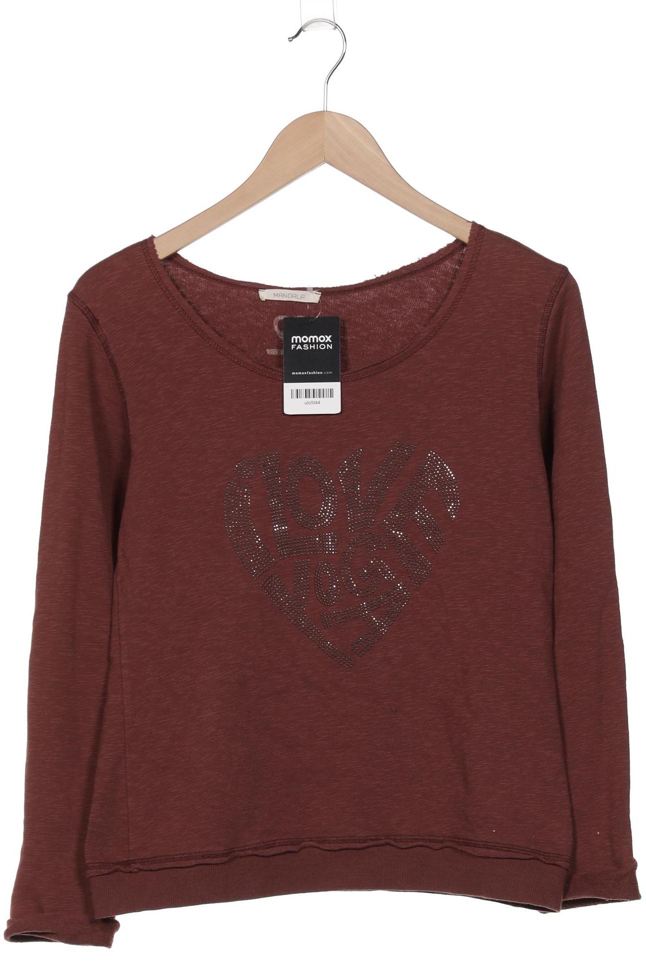 

Mandala Damen Sweatshirt, braun, Gr. 34