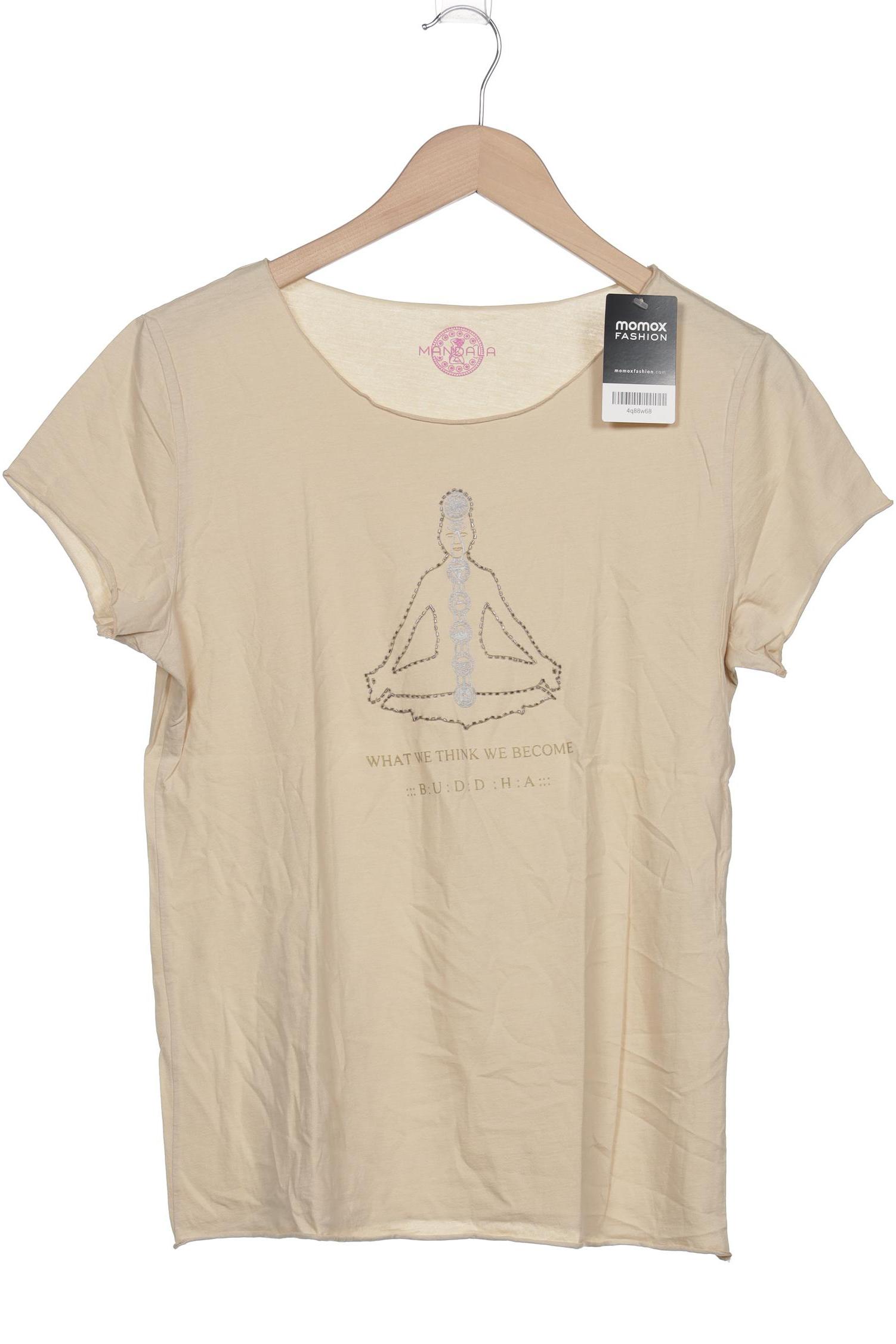 

Mandala Damen T-Shirt, beige, Gr. 44