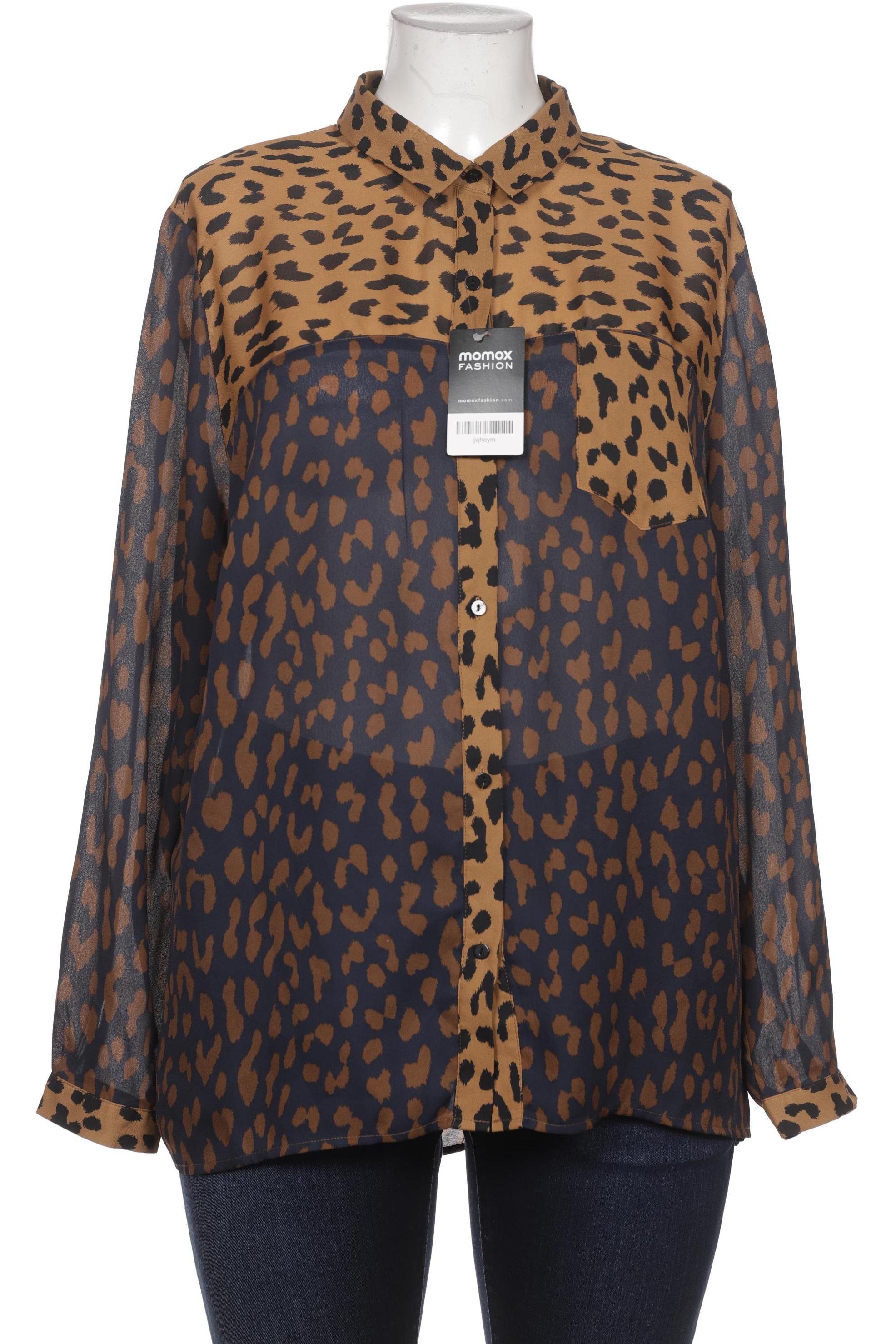 

Mandarin Damen Bluse, marineblau, Gr. 48