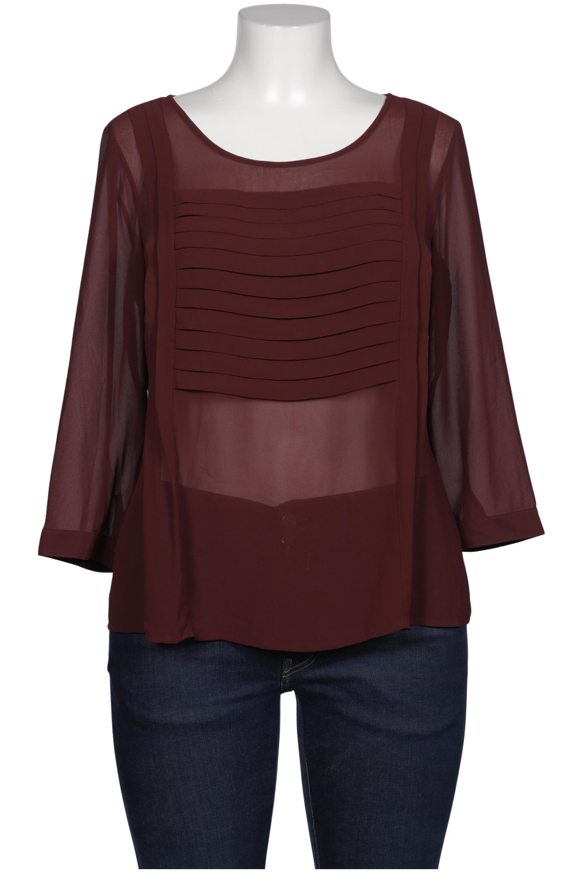 

Mandarin Damen Bluse, bordeaux, Gr. 44