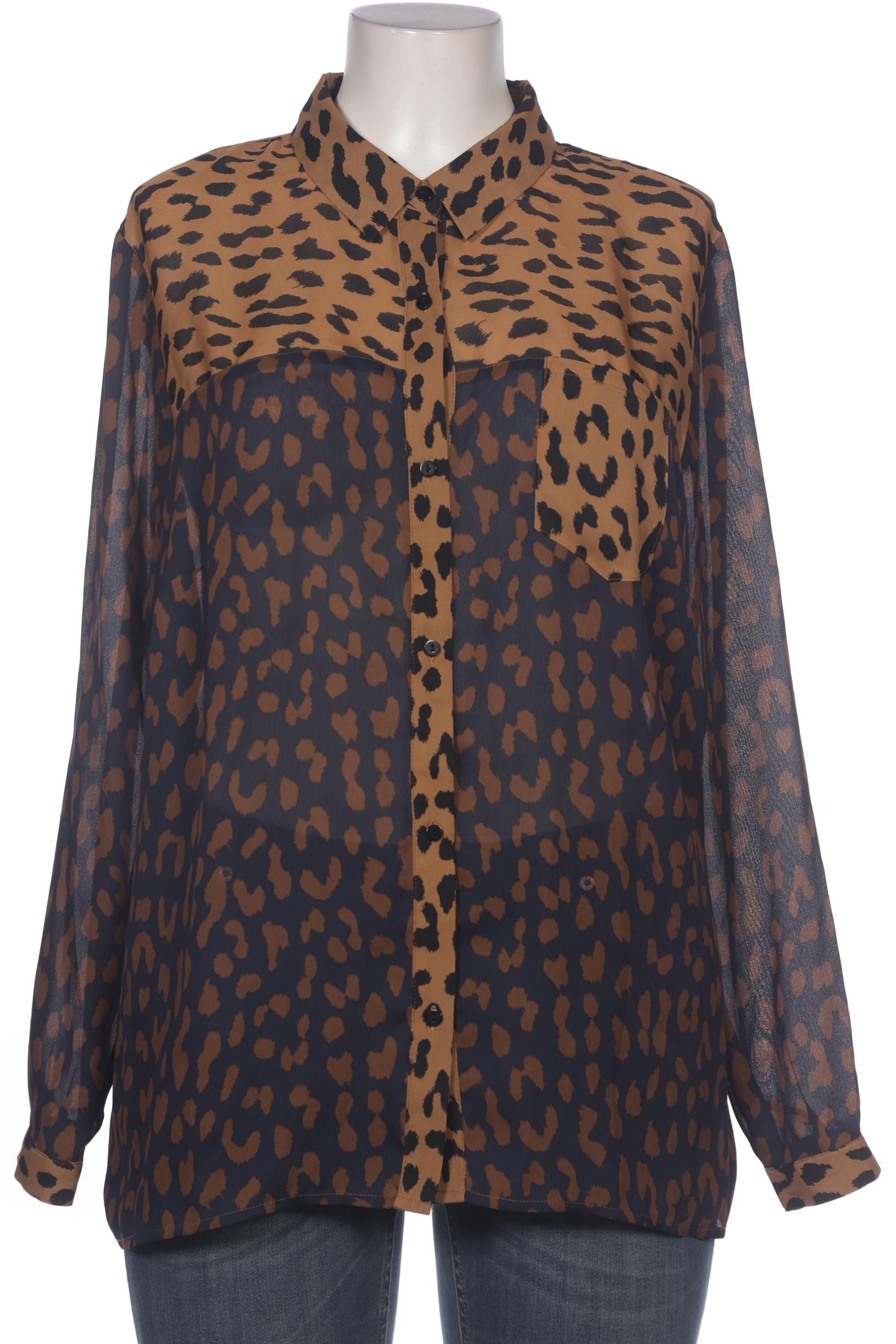 

Mandarin Damen Bluse, marineblau, Gr. 48