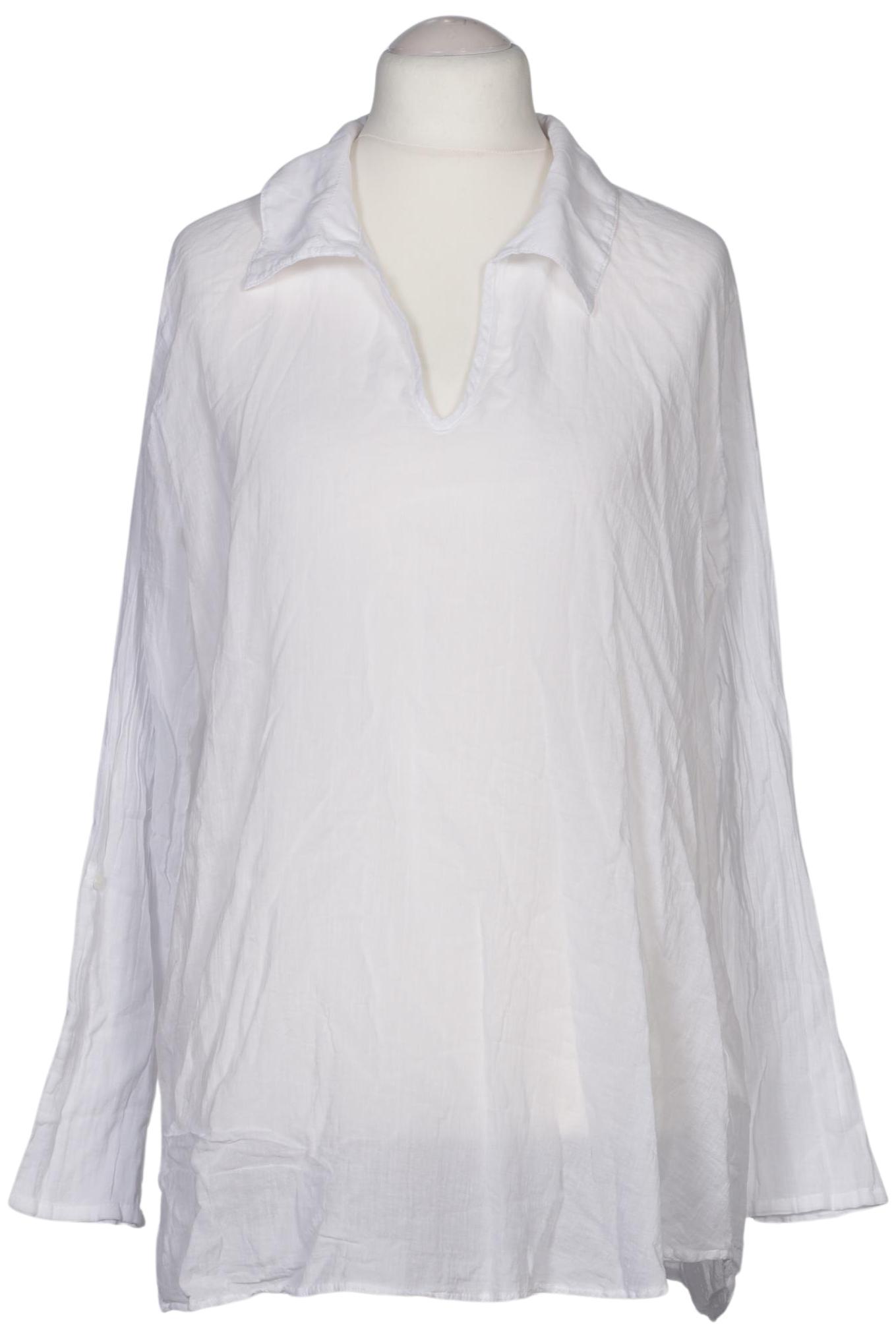 

Mandarin Damen Bluse, weiß, Gr. 48