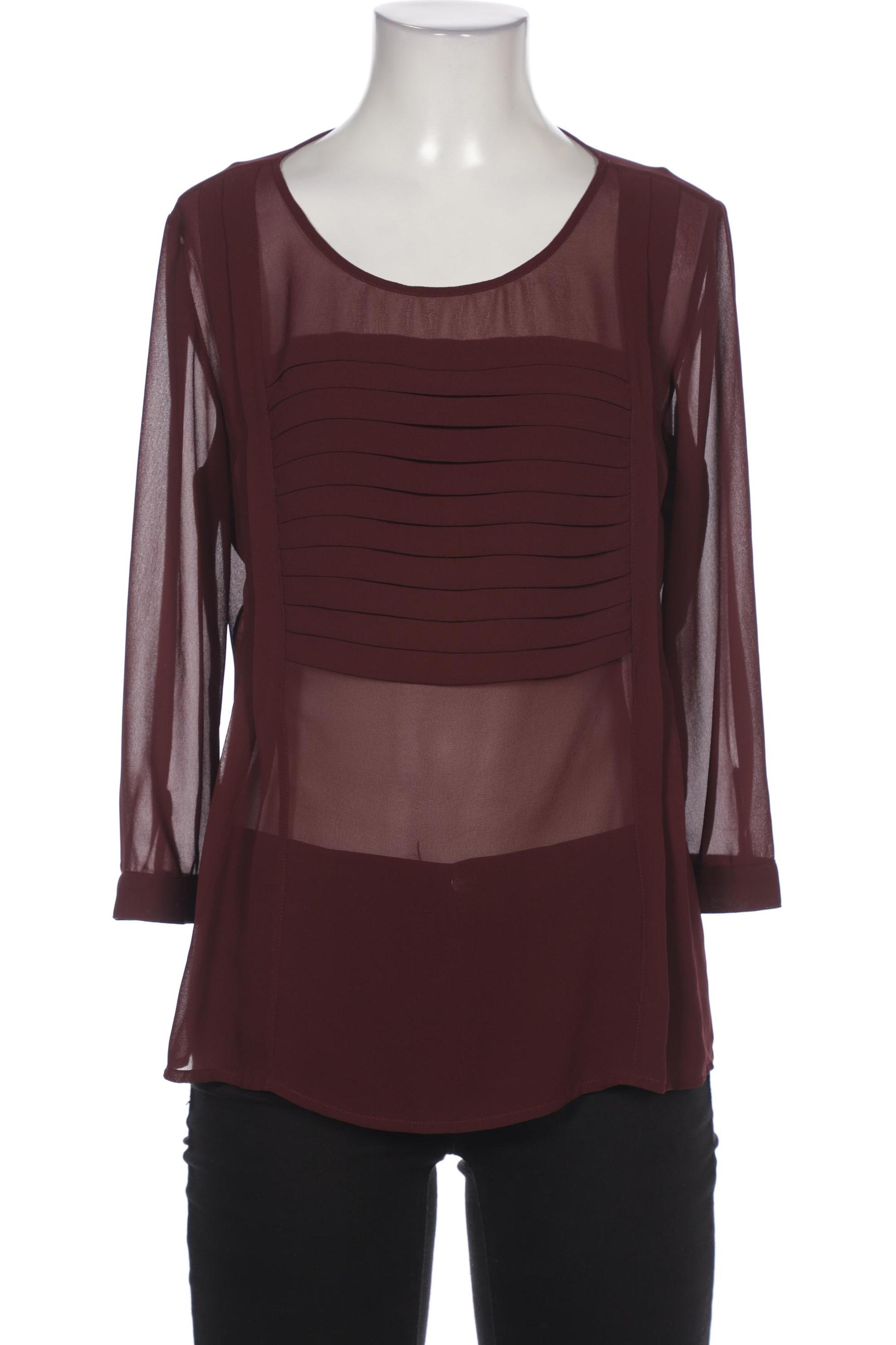 

Mandarin Damen Bluse, bordeaux