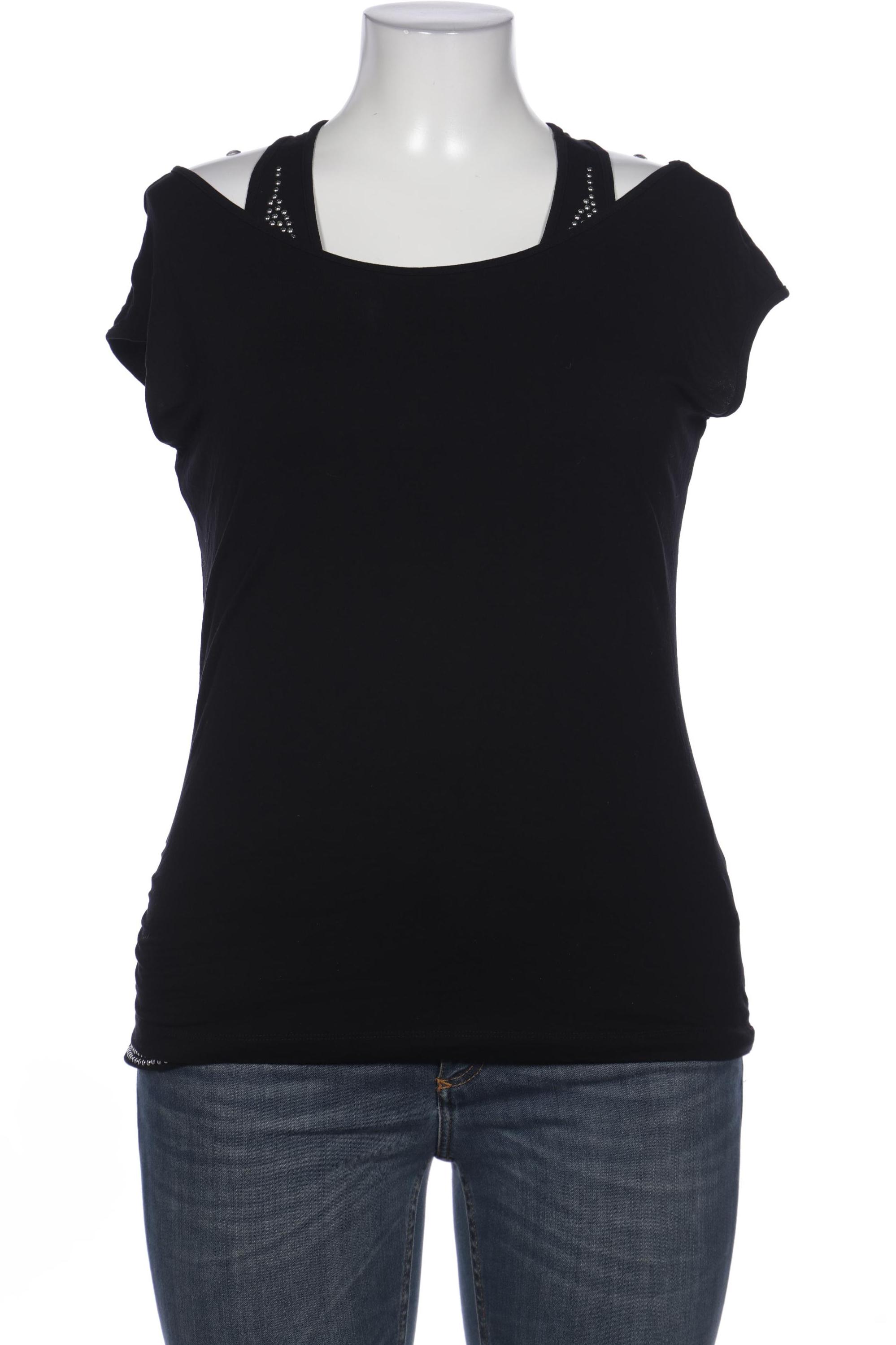

Mandarin Damen Bluse, schwarz, Gr. 42