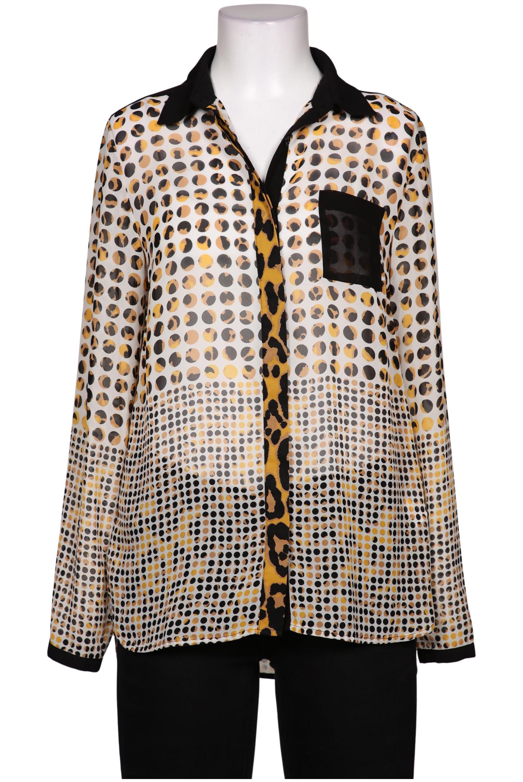 

Mandarin Damen Bluse, braun, Gr. 34