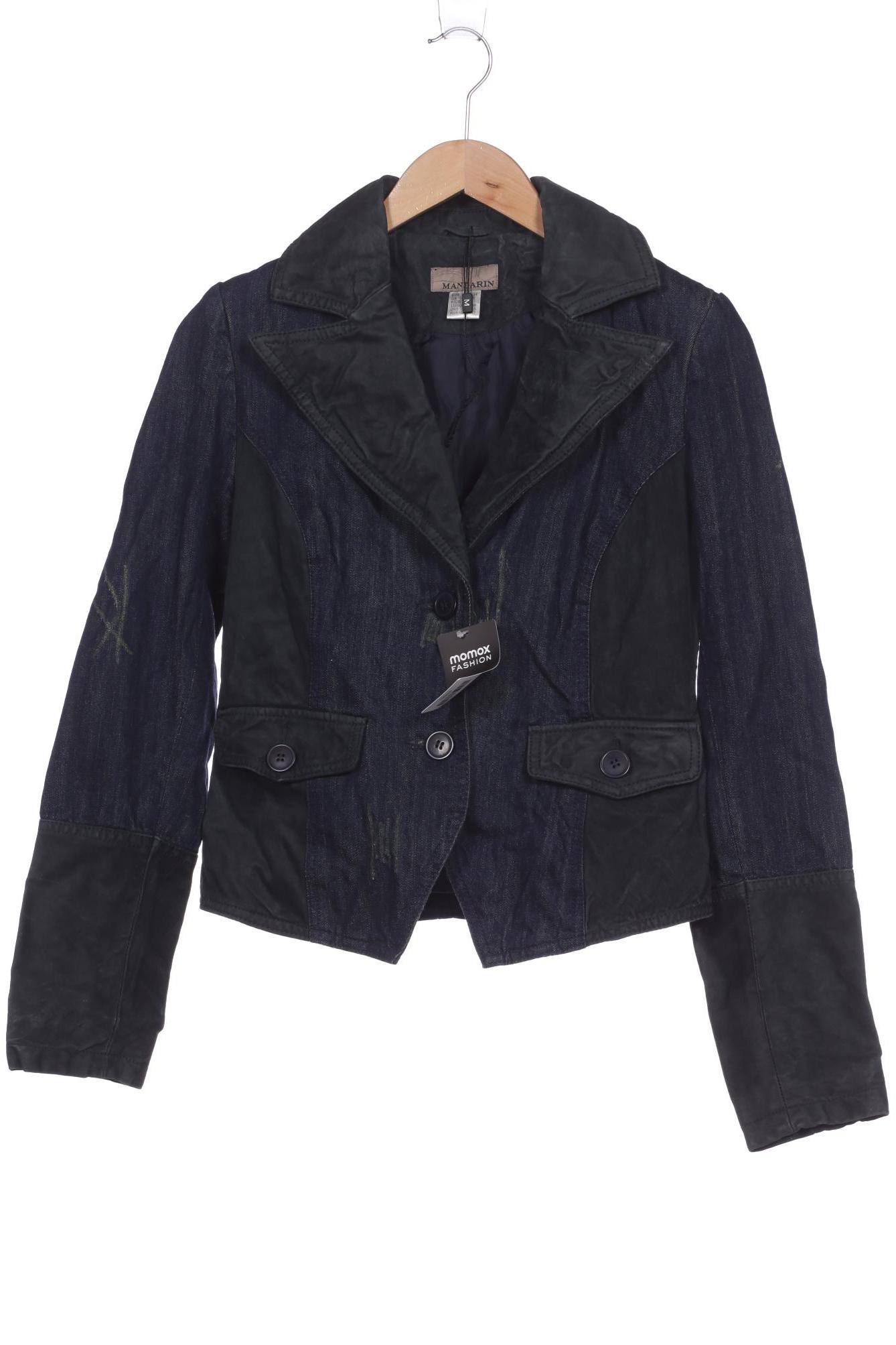 

Mandarin Damen Jacke, blau