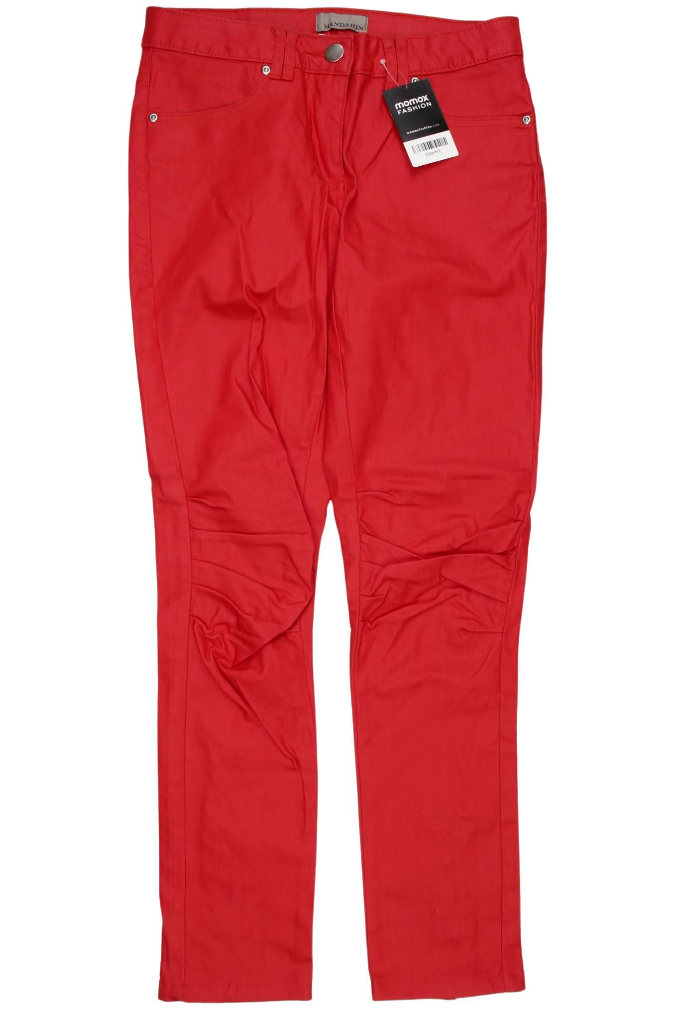 

Mandarin Damen Jeans, rot, Gr. 36