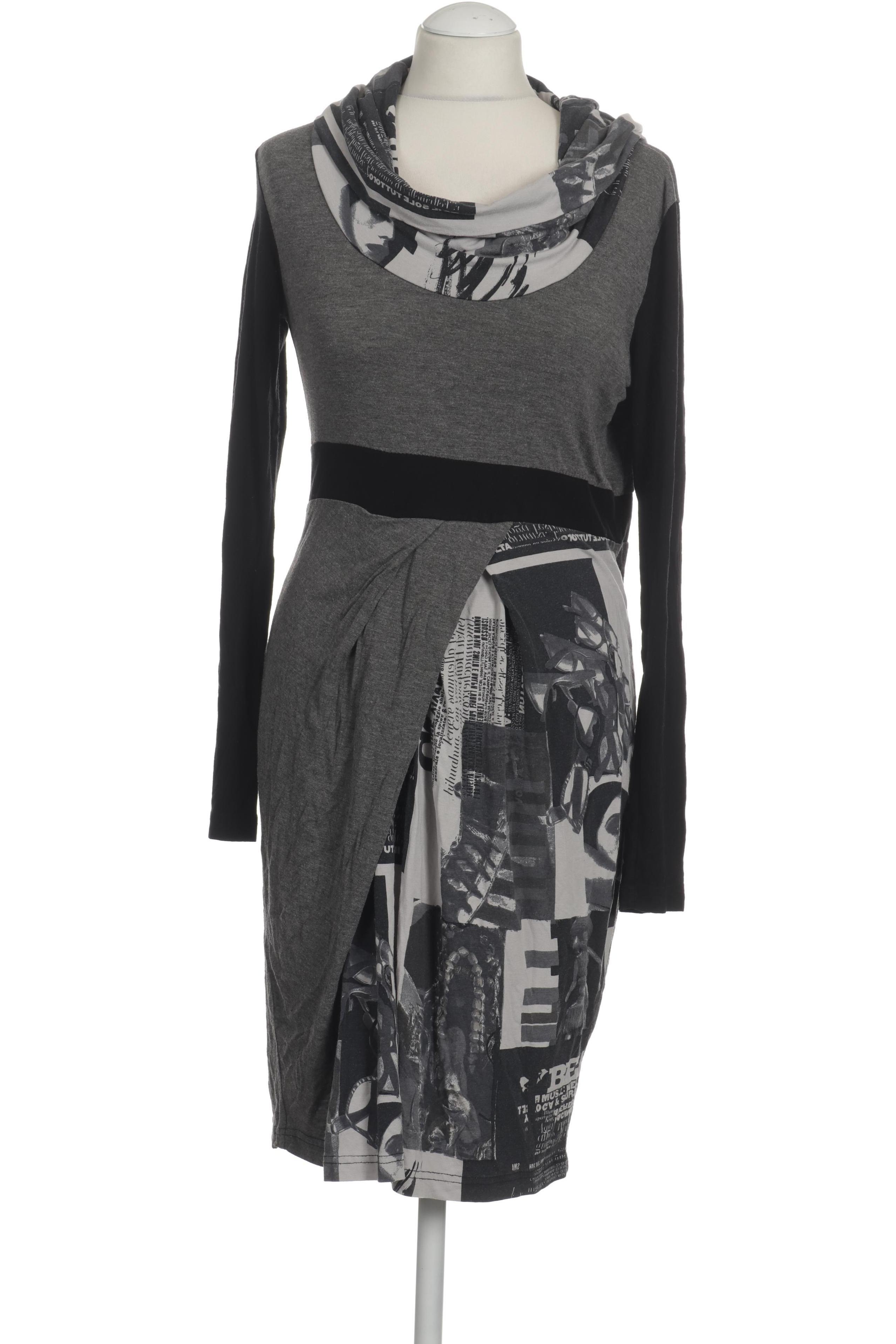 

Mandarin Damen Kleid, grau, Gr. 38