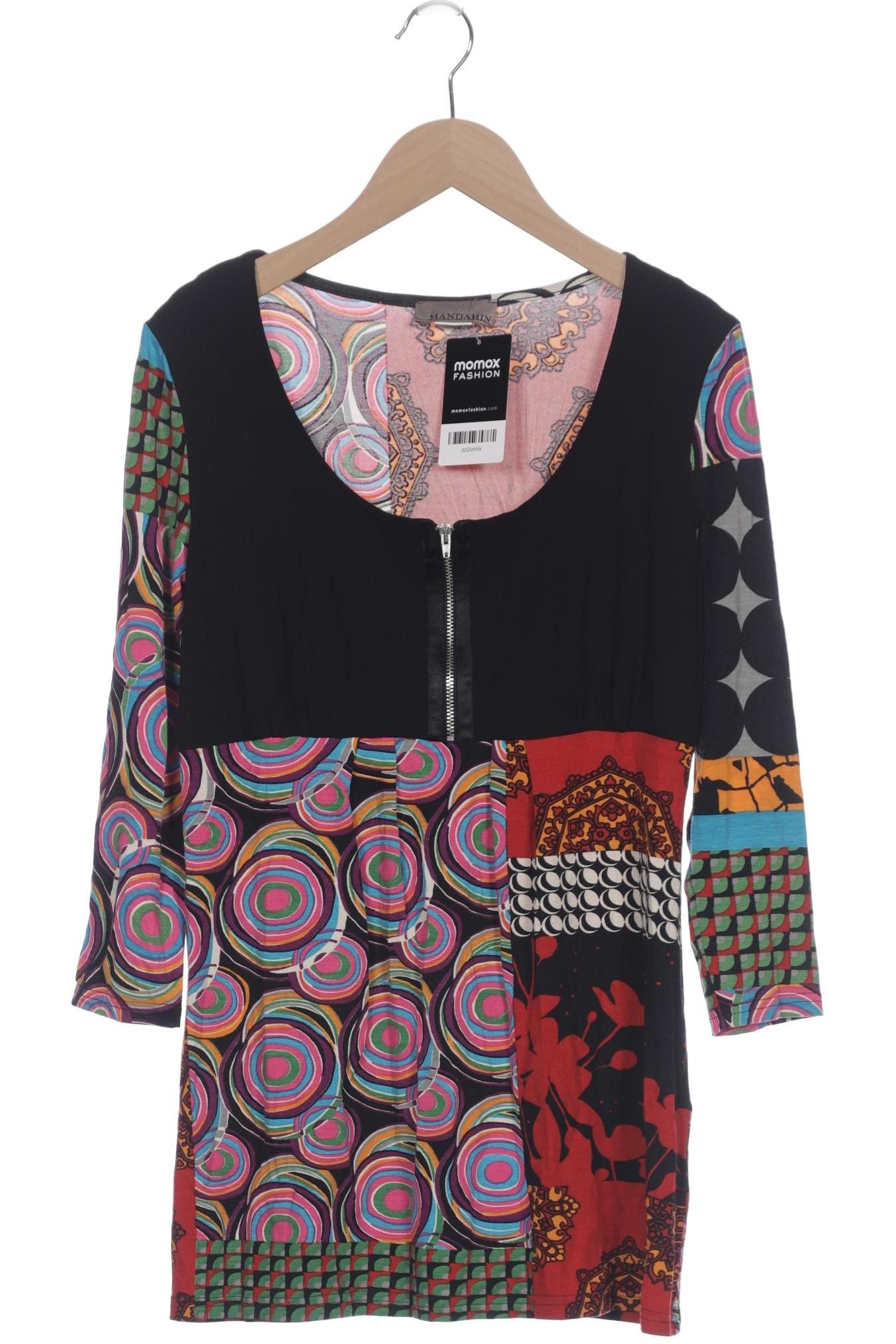 

Mandarin Damen Langarmshirt, mehrfarbig, Gr. 36