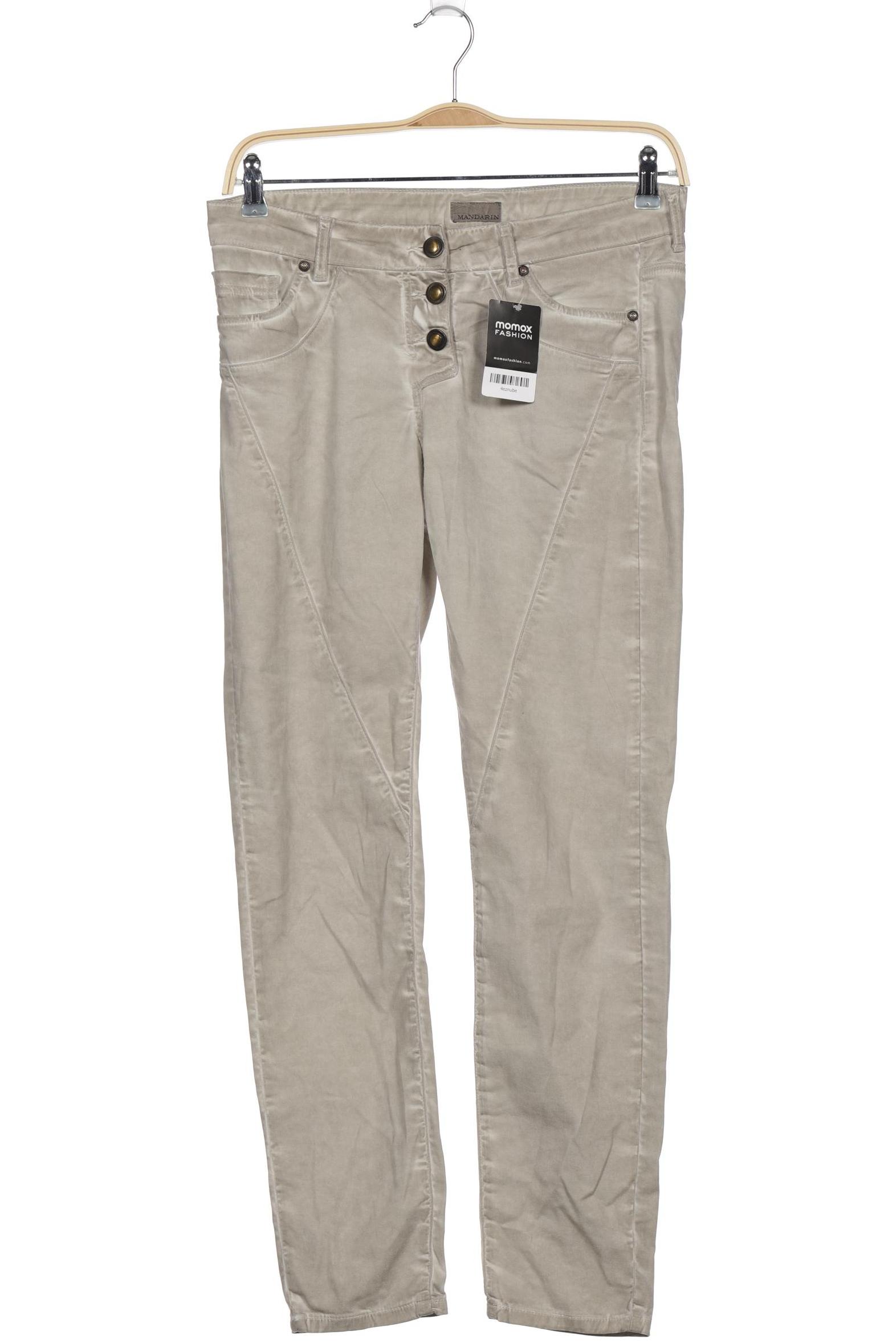 

Mandarin Damen Stoffhose, beige