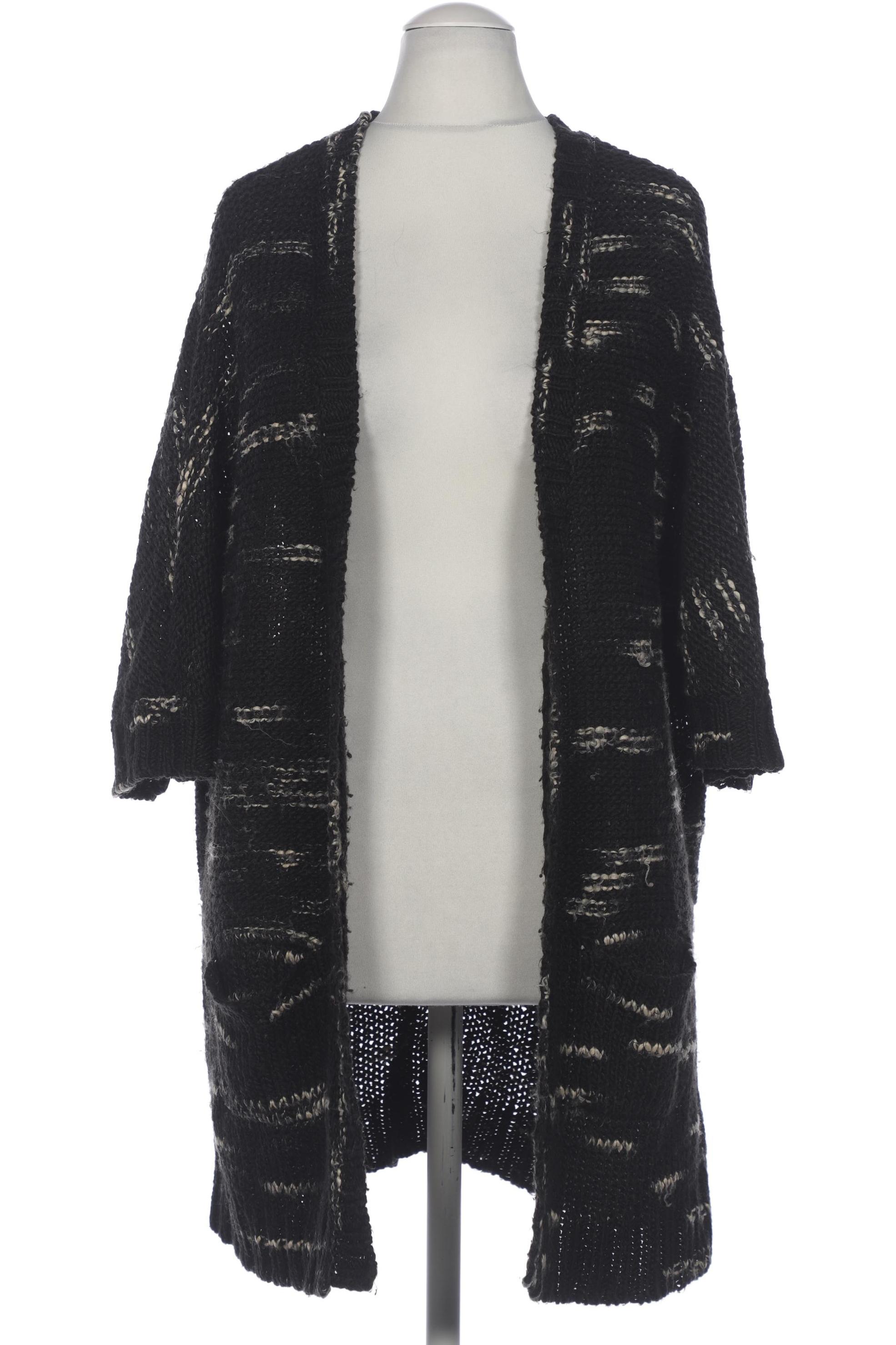 

Mandarin Damen Strickjacke, schwarz, Gr. 36