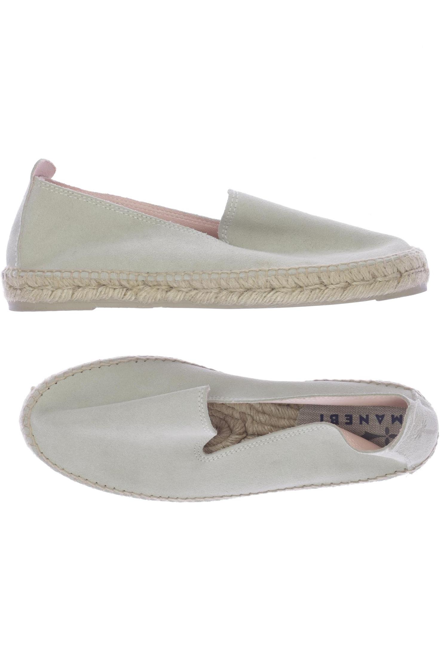 

Manebi Damen Halbschuh, cremeweiß, Gr. 41