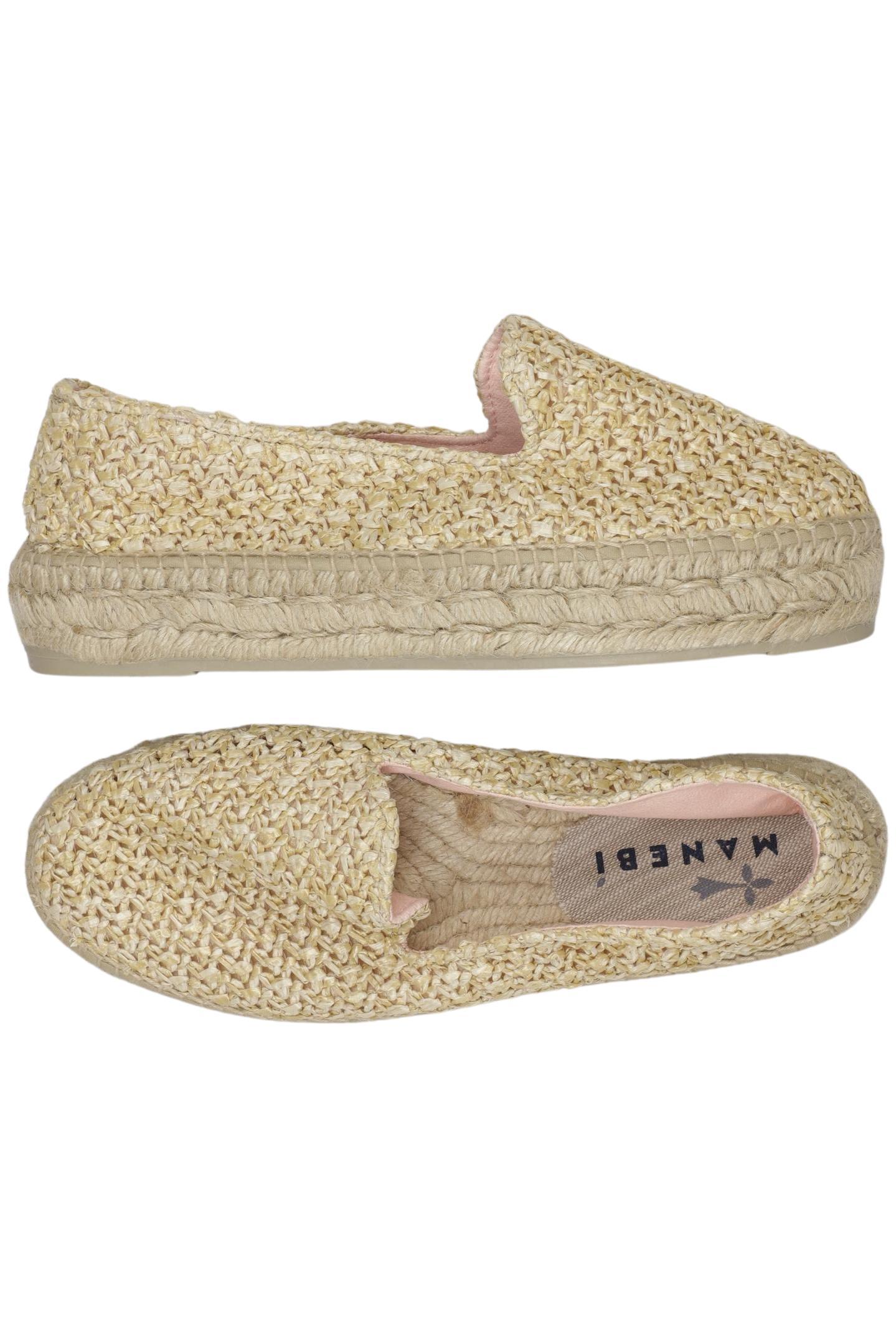 

Manebi Damen Halbschuh, beige, Gr. 39