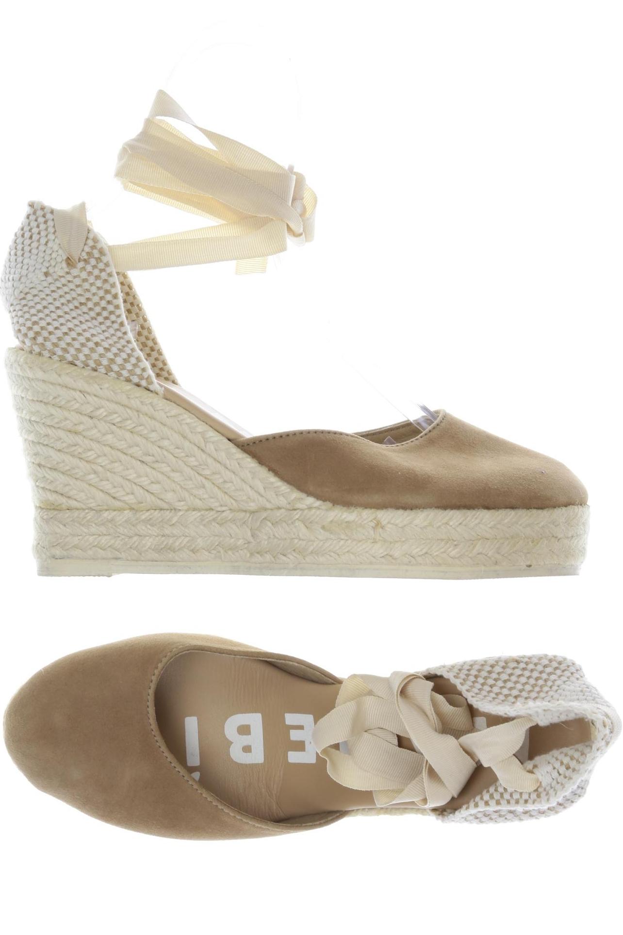 

Manebi Damen Pumps, beige, Gr. 40