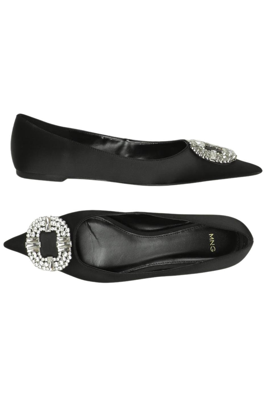 

Mango Damen Ballerinas, schwarz, Gr. 38