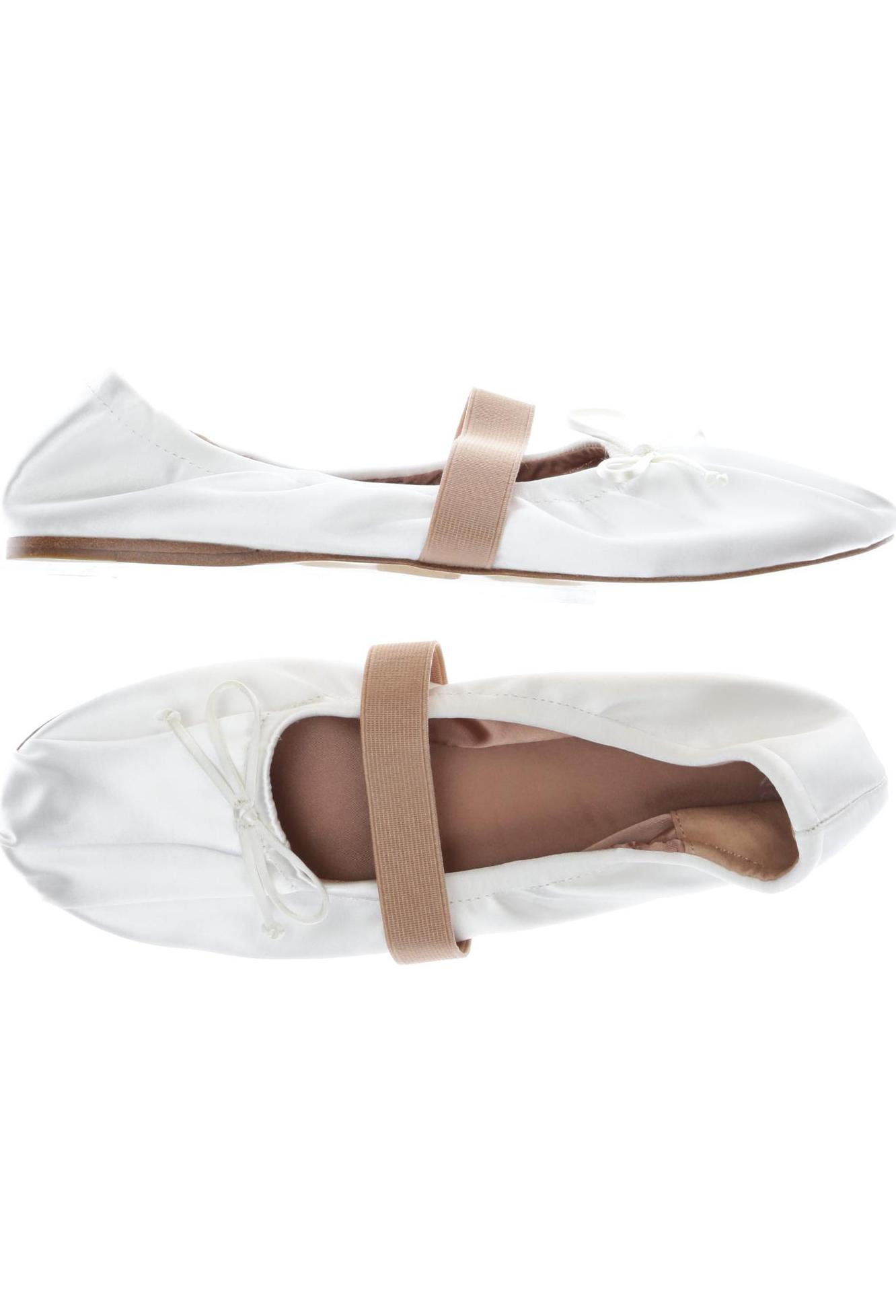 

Mango Damen Ballerinas, weiß, Gr. 40