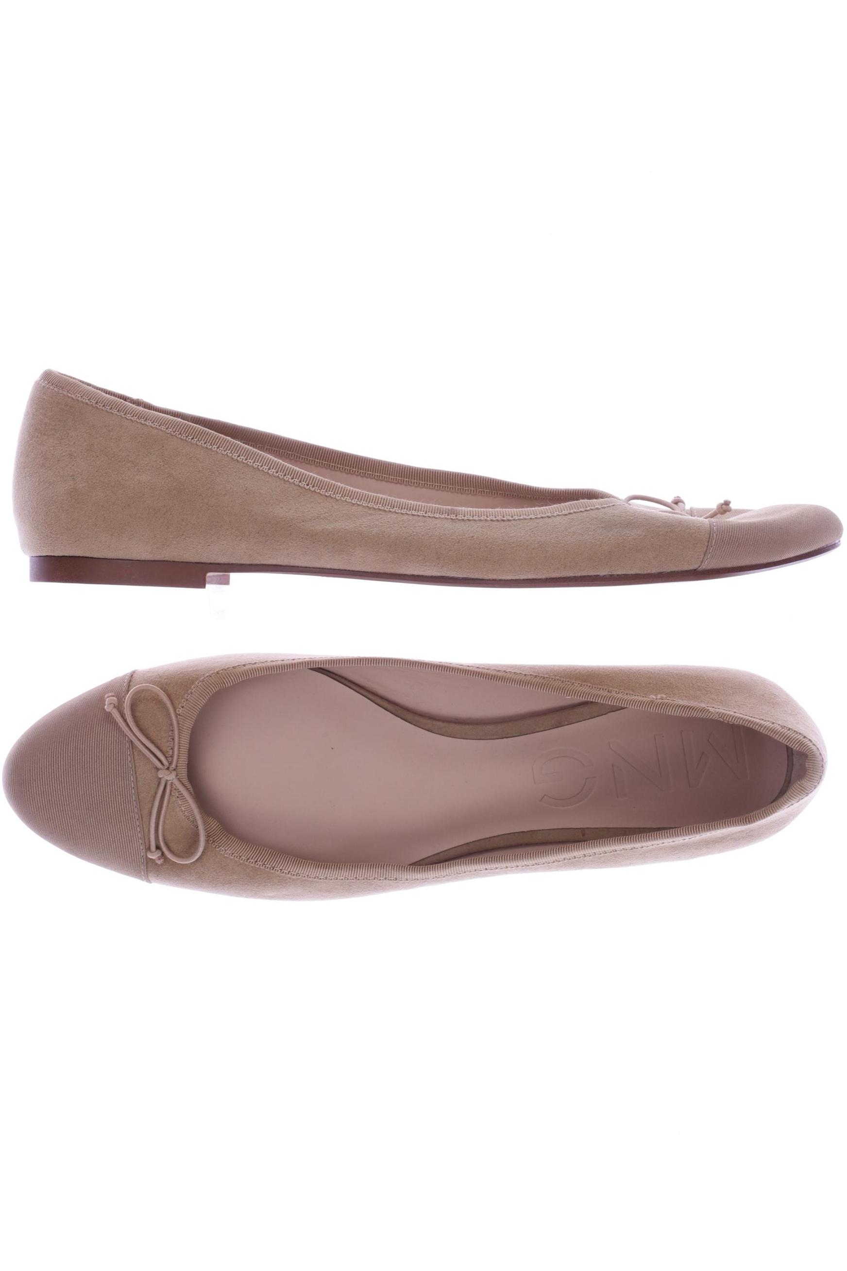 

Mango Damen Ballerinas, beige, Gr. 41
