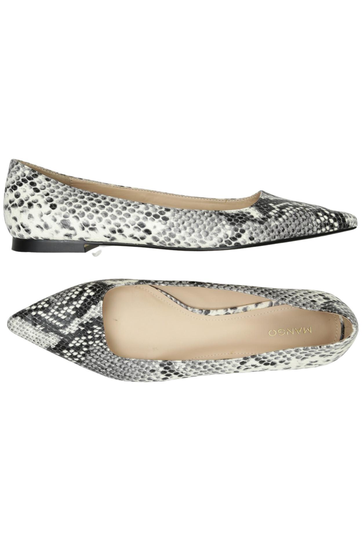 

Mango Damen Ballerinas, cremeweiß, Gr. 40