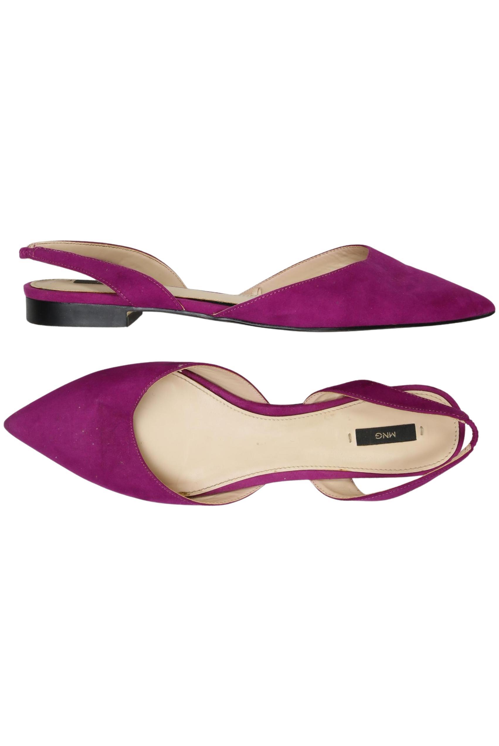 

Mango Damen Ballerinas, flieder, Gr. 38