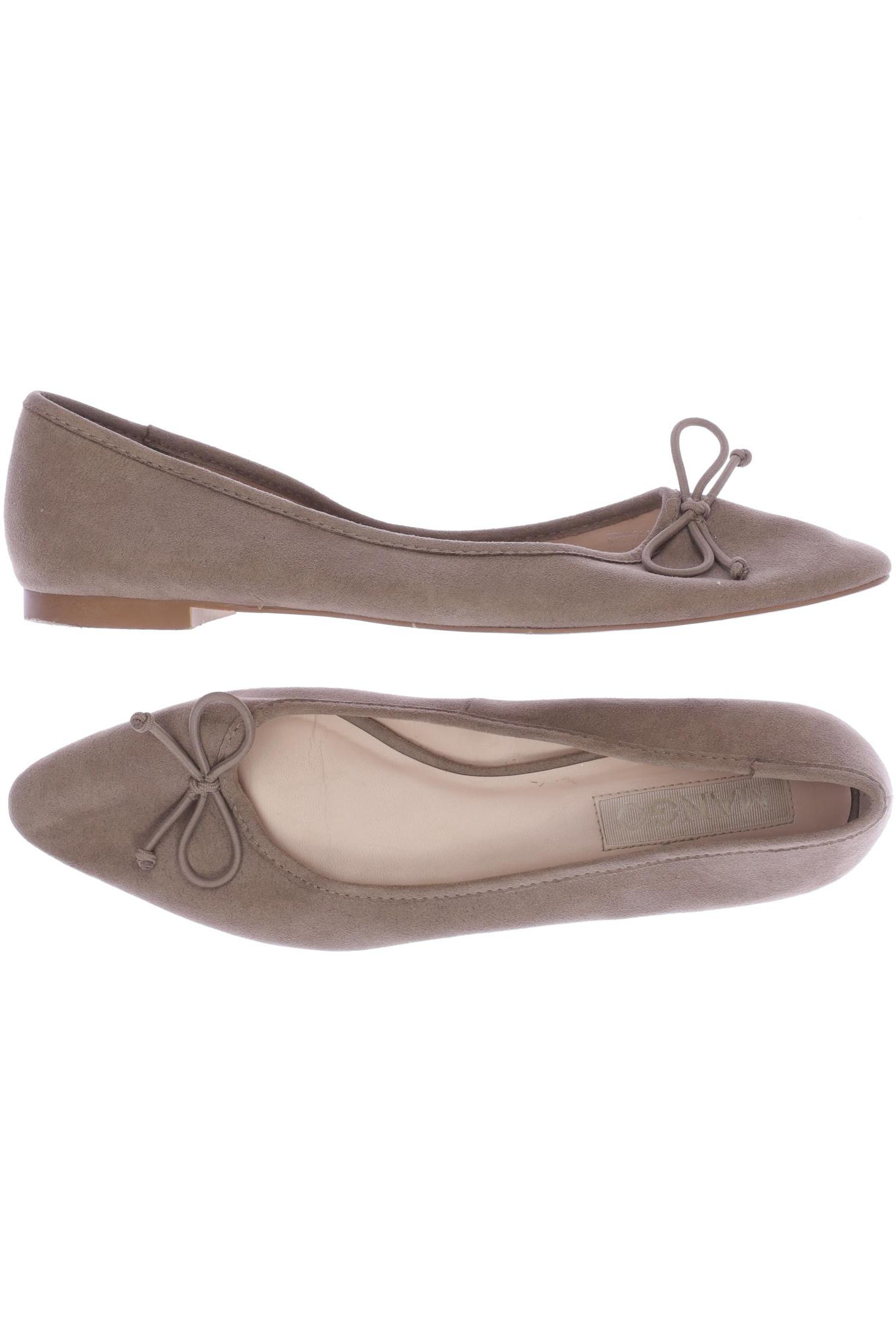 

Mango Damen Ballerinas, braun, Gr. 39